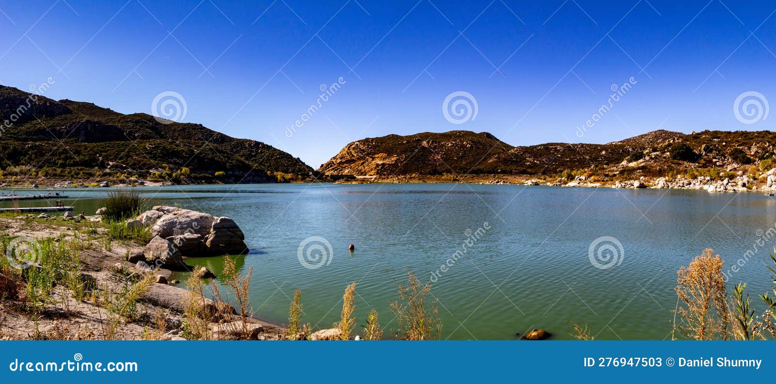 Lake Morena stock image. Image of trail, campo, crest 276947503