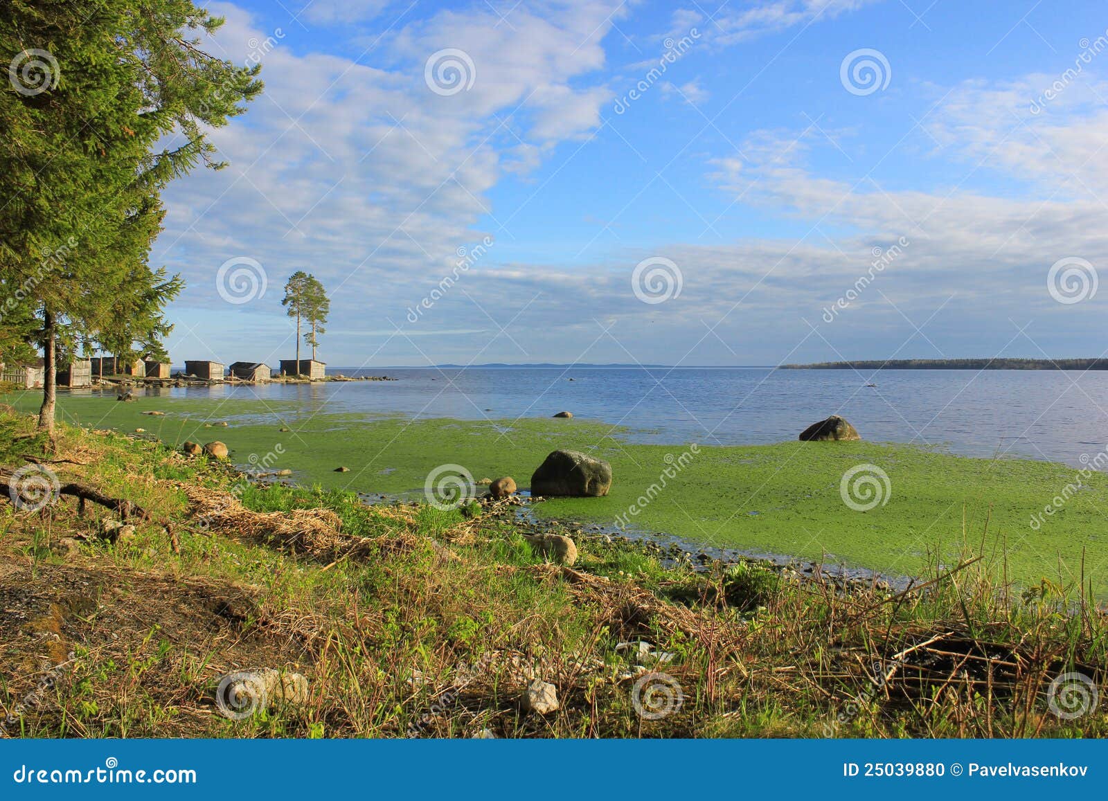 Lake Onega, Russia stock photo. Image of nature, summer - 25039880
