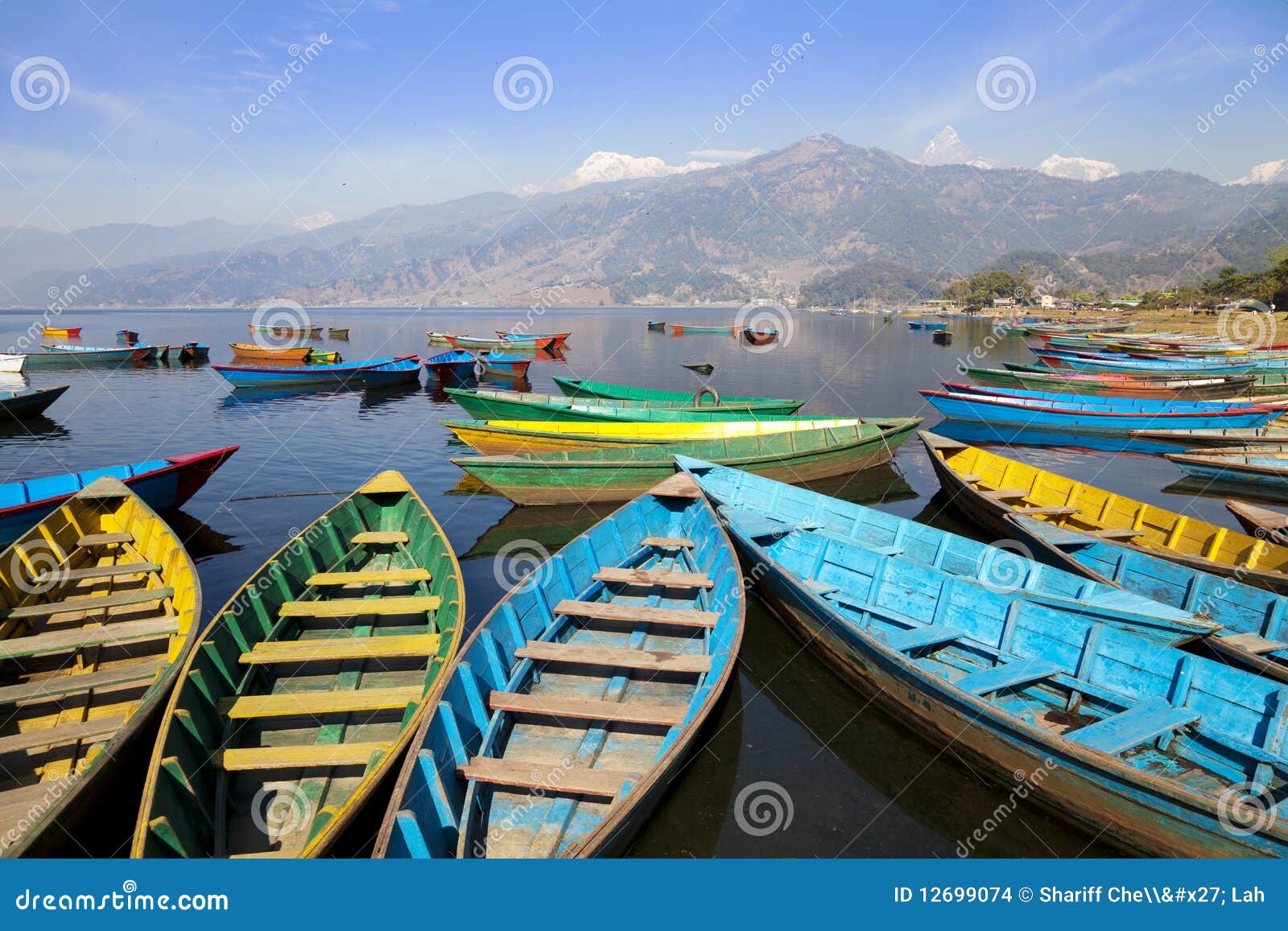 lake phewa, pokhara, nepal