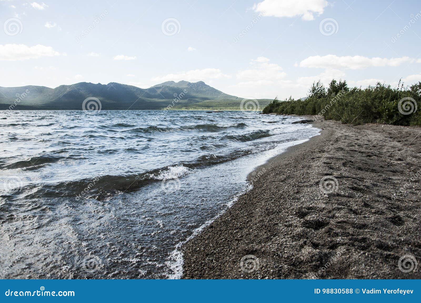 lake shchuchye, state national natural park burabai, kazakhsta