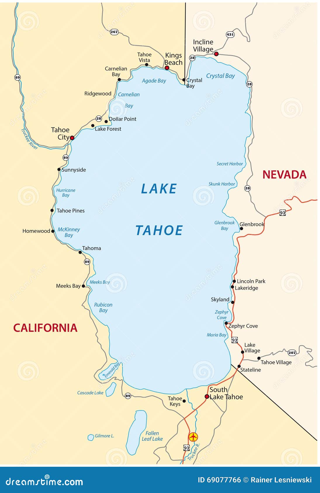 Map Usa States Smap Usa Map Lake Tahoe Map Usa States Smap Usa Map Lake Tahoe