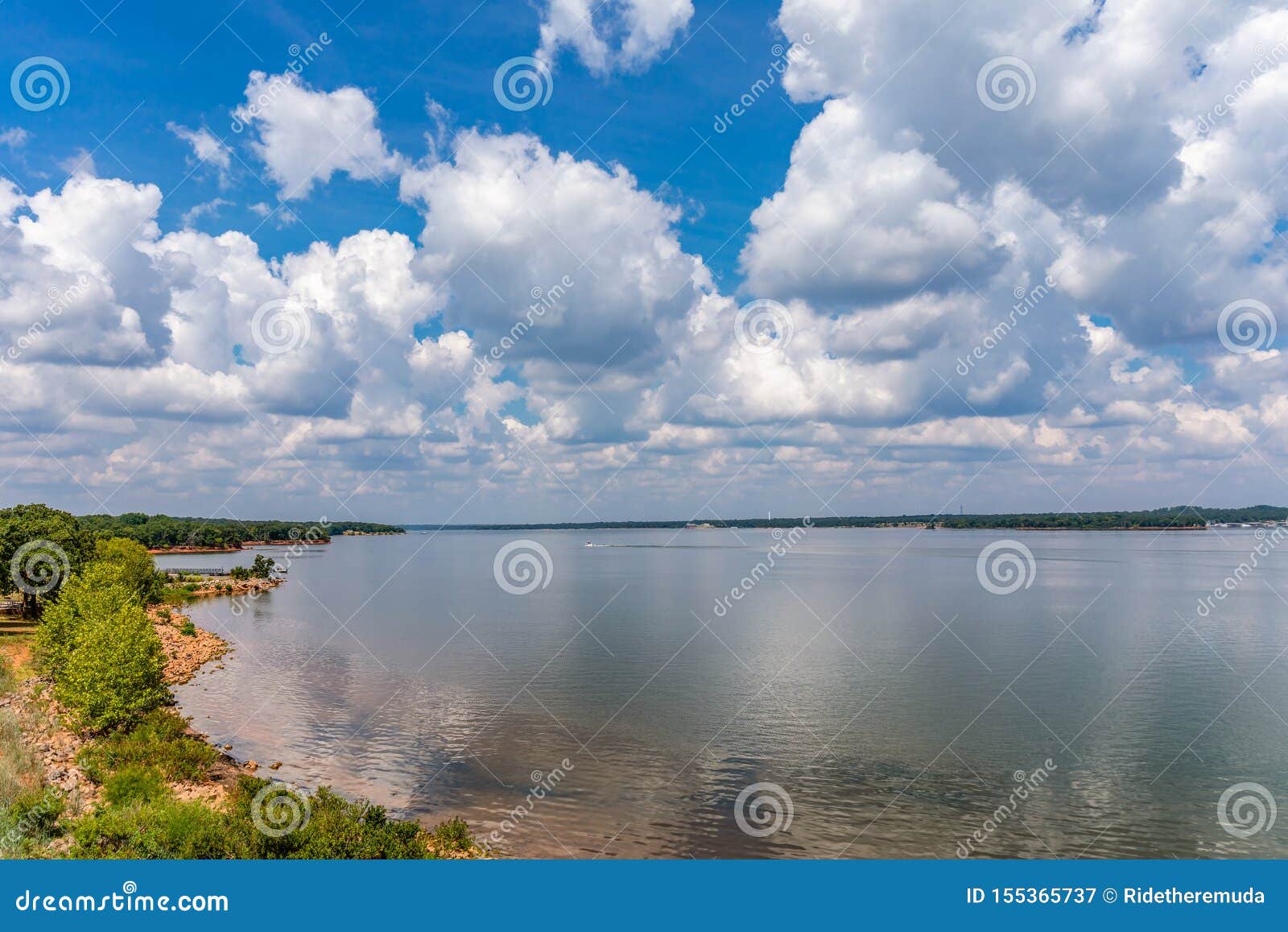 Lake Thunderbird stock image. Image of landscape, tranquil 155365737