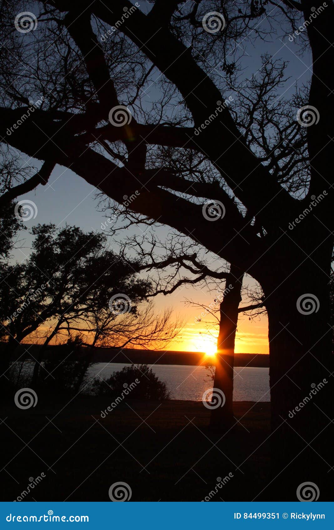 Lake Worth Setting Sun stock image. Image of sunset, land - 84499351