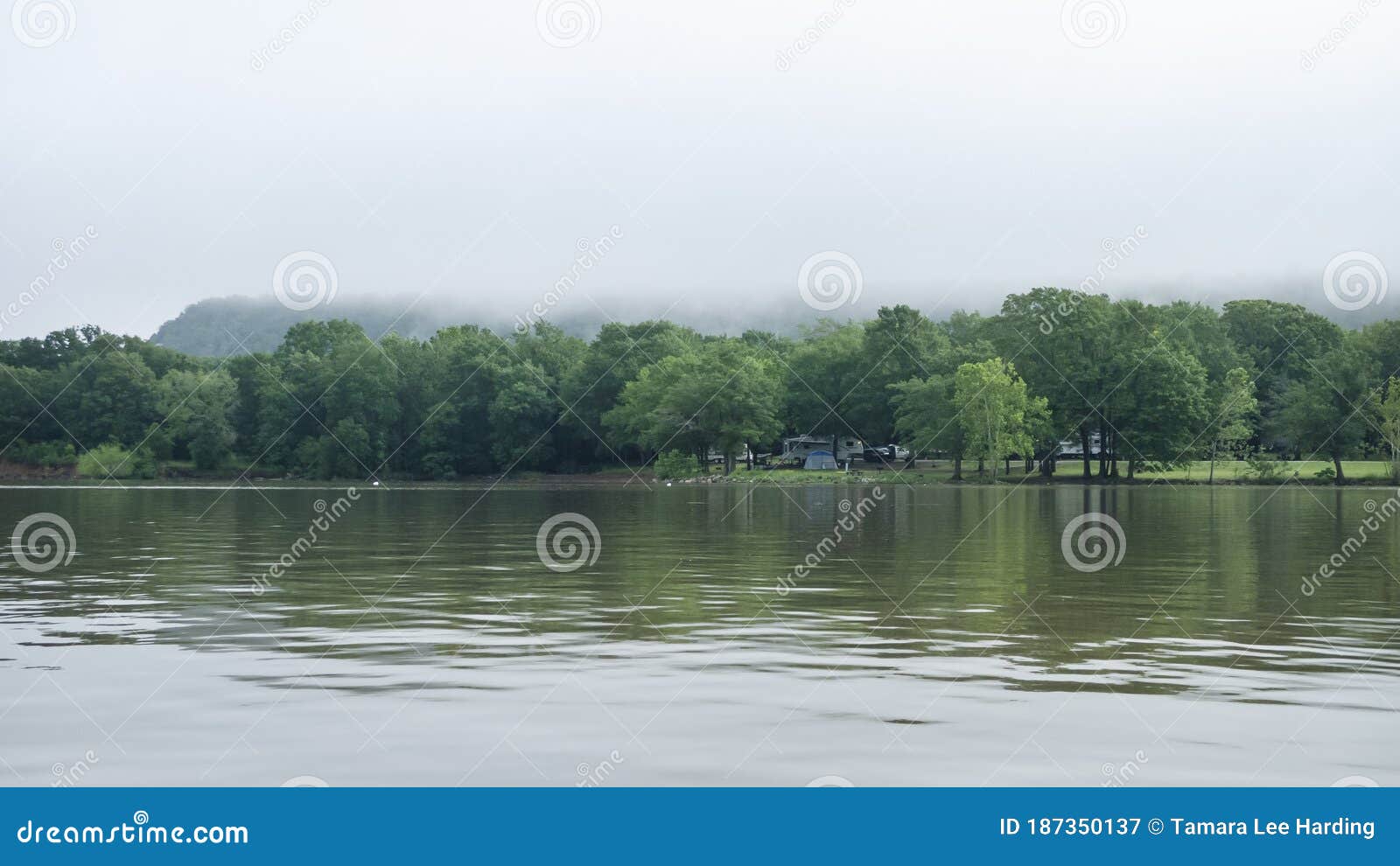 Lakeside Campground In Eastern Oklahoma Stock Image Image Of 2020 America 187350137