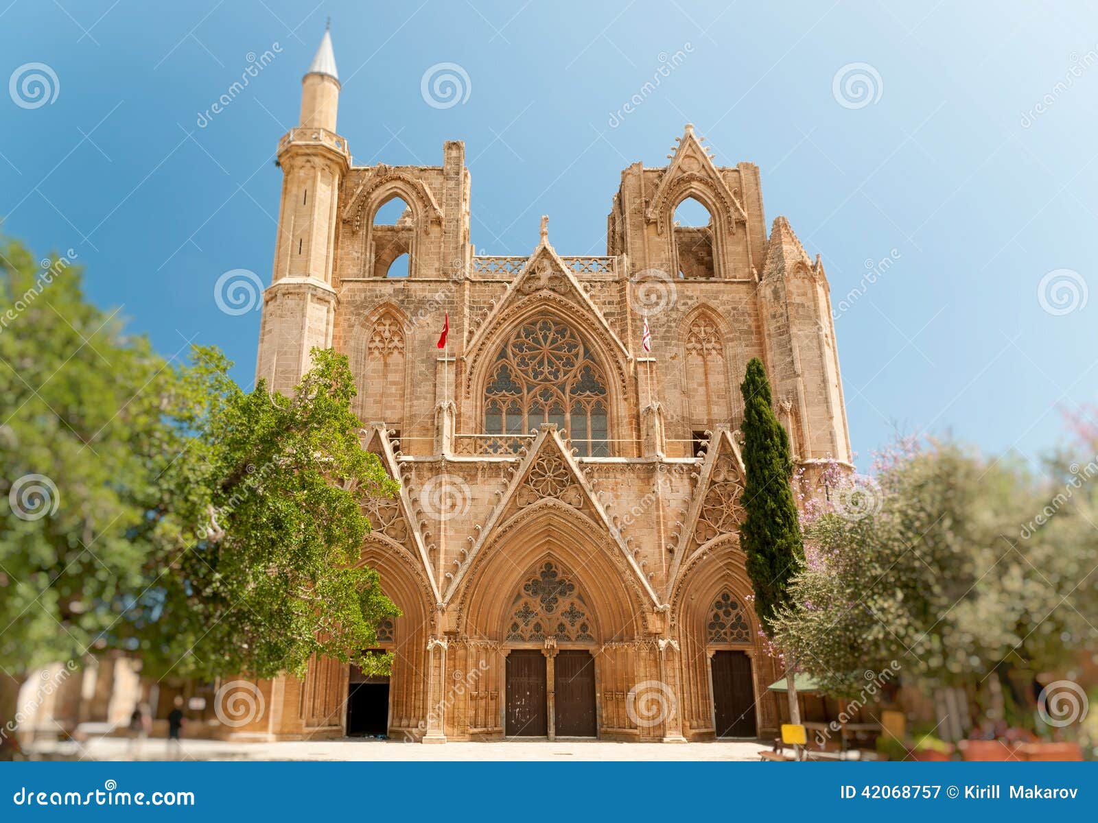 lala mustafa pasha mosque (formerly st. nicholas cathedral), famagusta, northern cyprus.