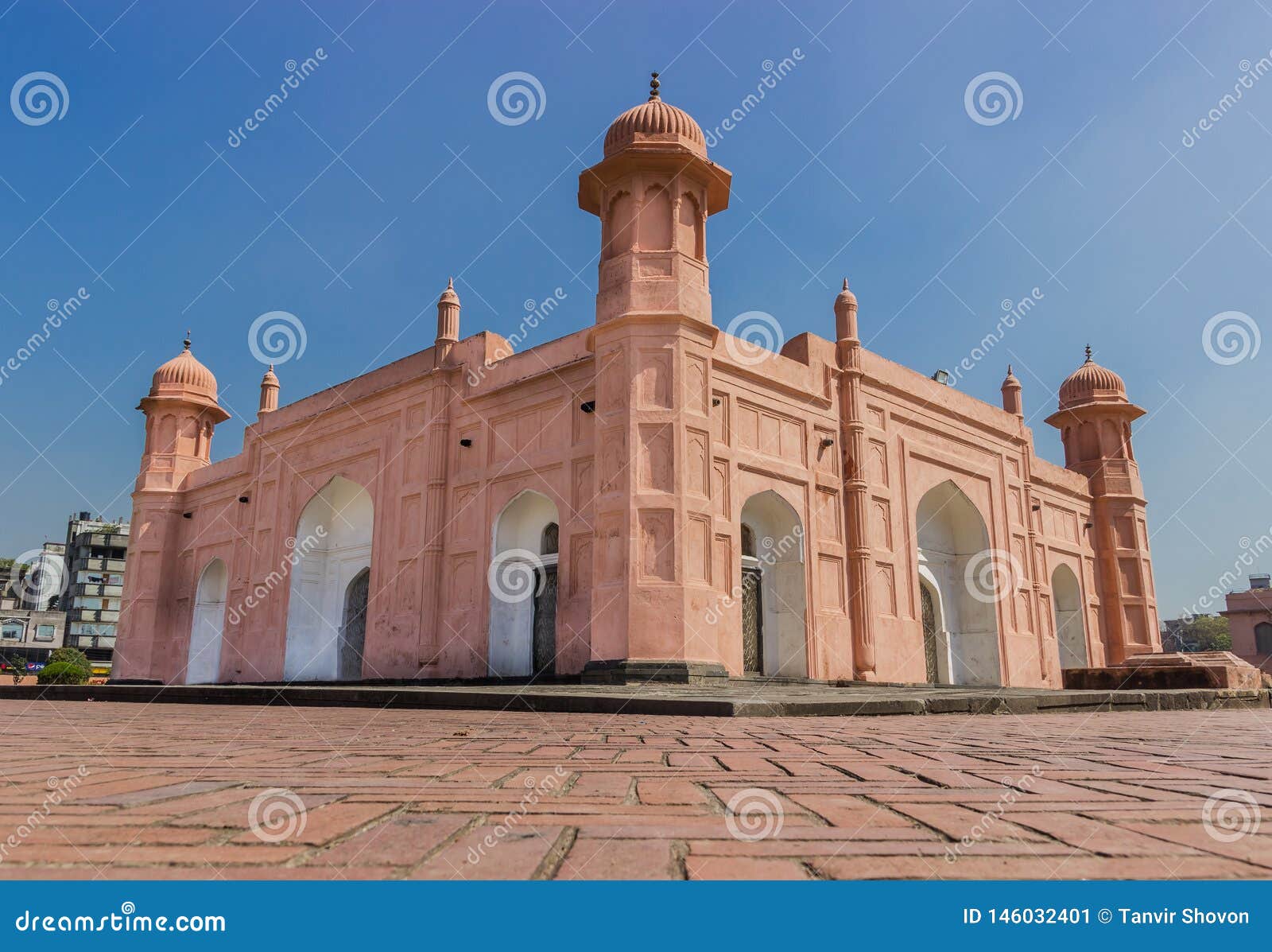 Lalbag-Fort in Dhaka, Bangladesch. Eine alte Architektur von Bangladesch Sayesta Khan von Mughal-Reich stellte es her