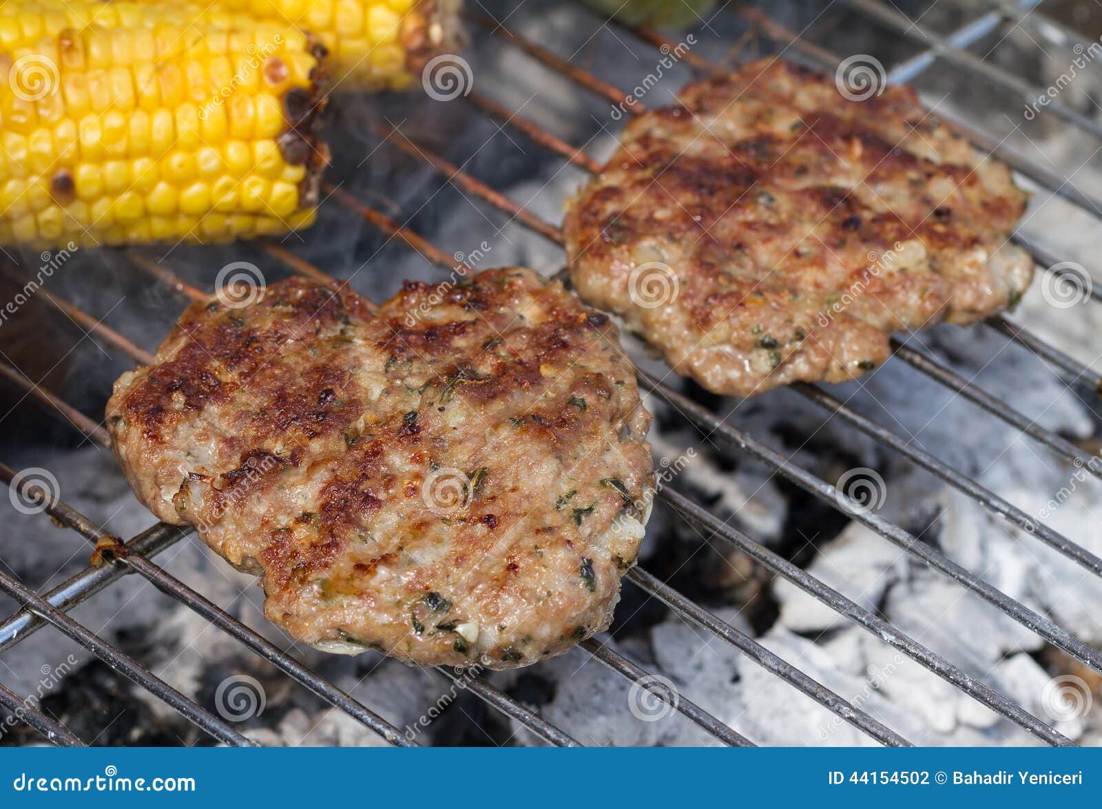 Lamb Burgers stock photo. Image of grill, hamburger, grease 44154502