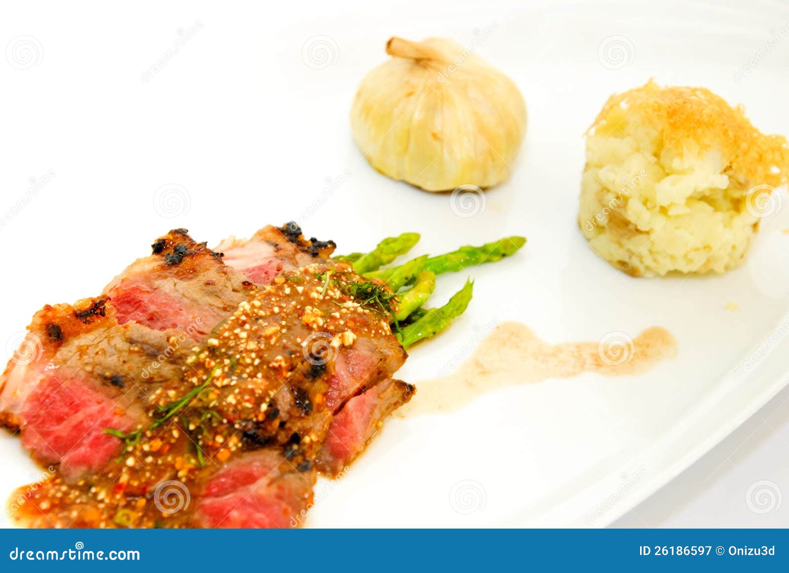 lamb steak lamb steak