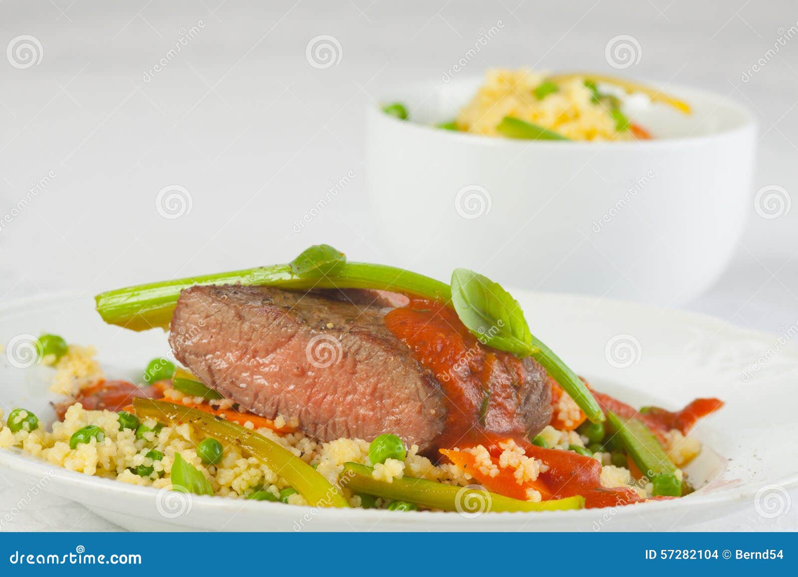 Lamb with Tomato stock photo. Image of fried, lammquarree 57282104
