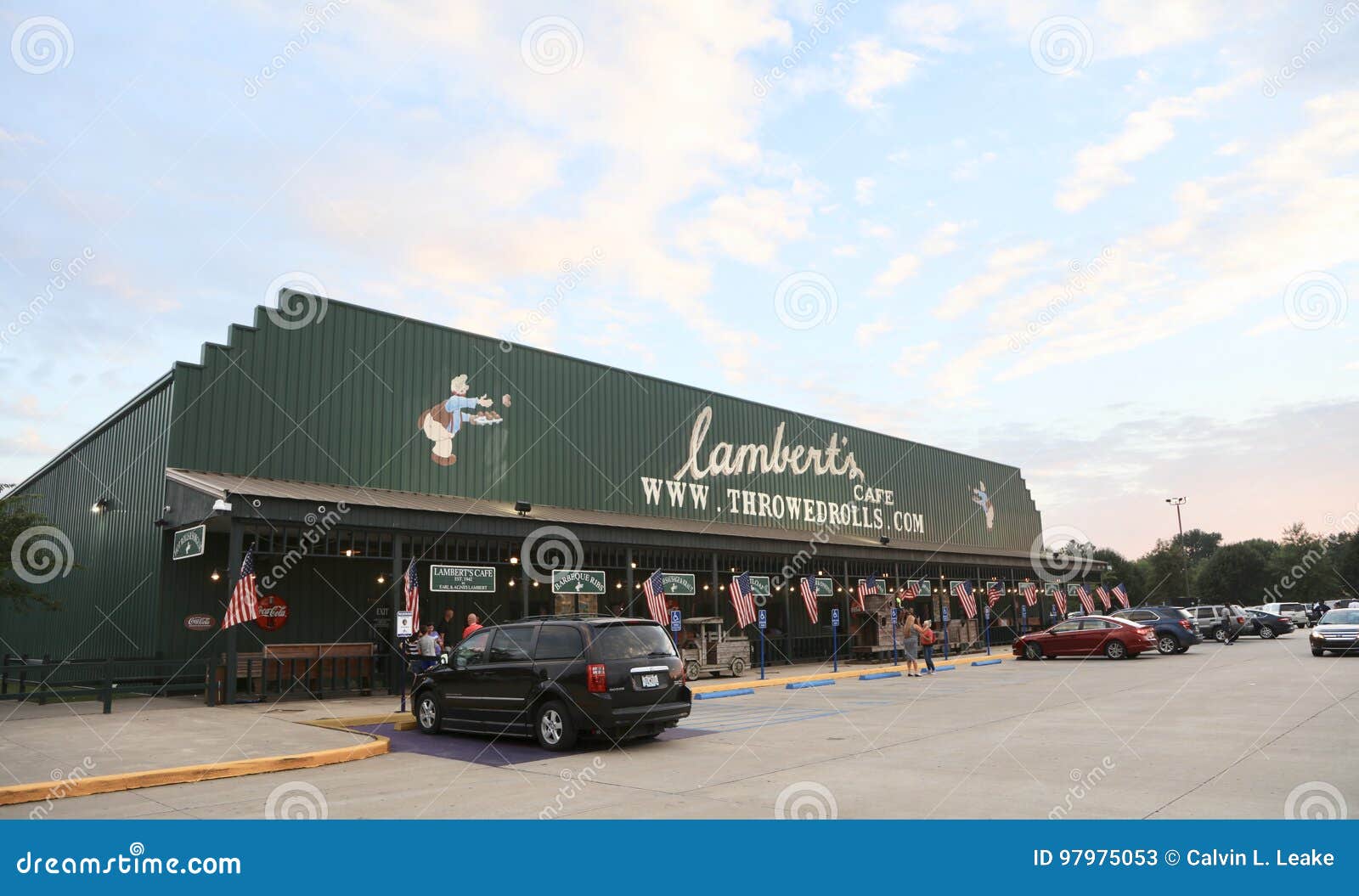 Lambert ` S Restaurant, Missouri Redactionele Stock Foto Image of