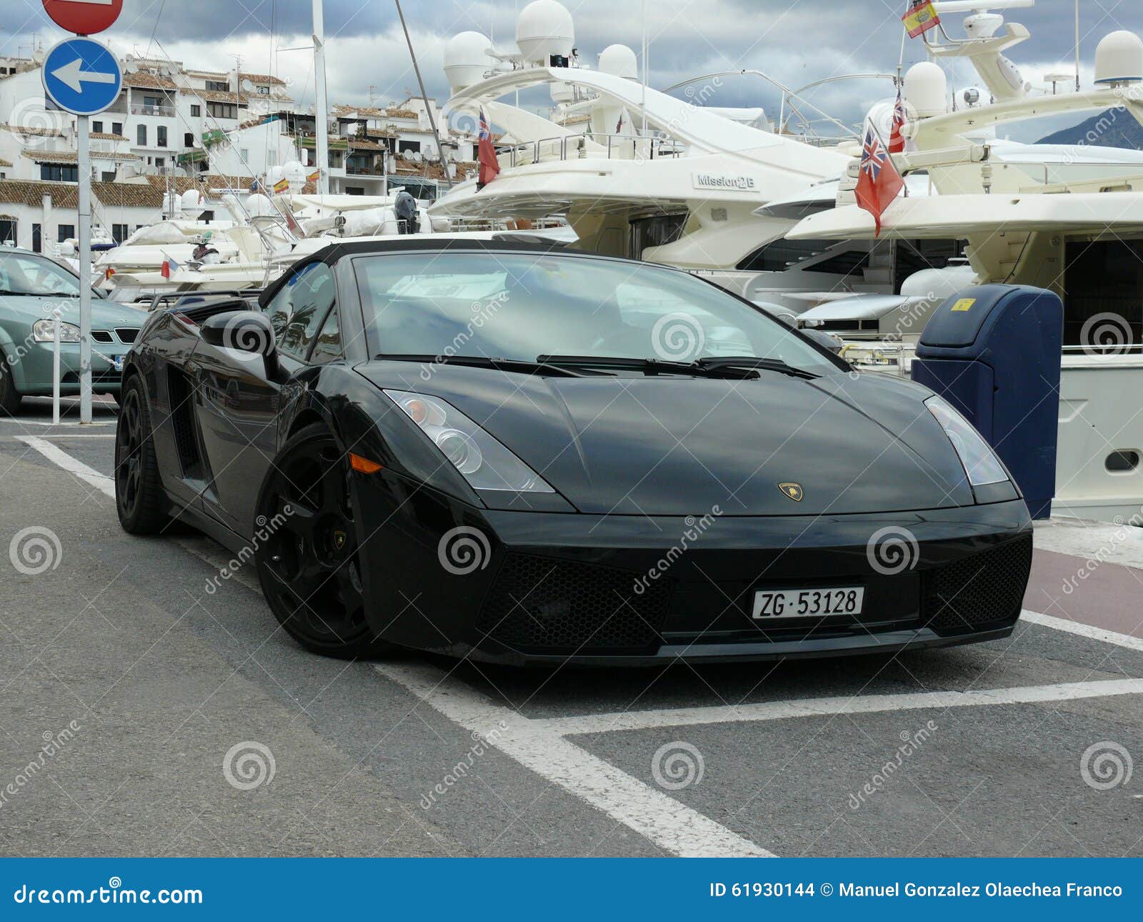 Convertible Negro Imagen de archivo editorial Imagen de