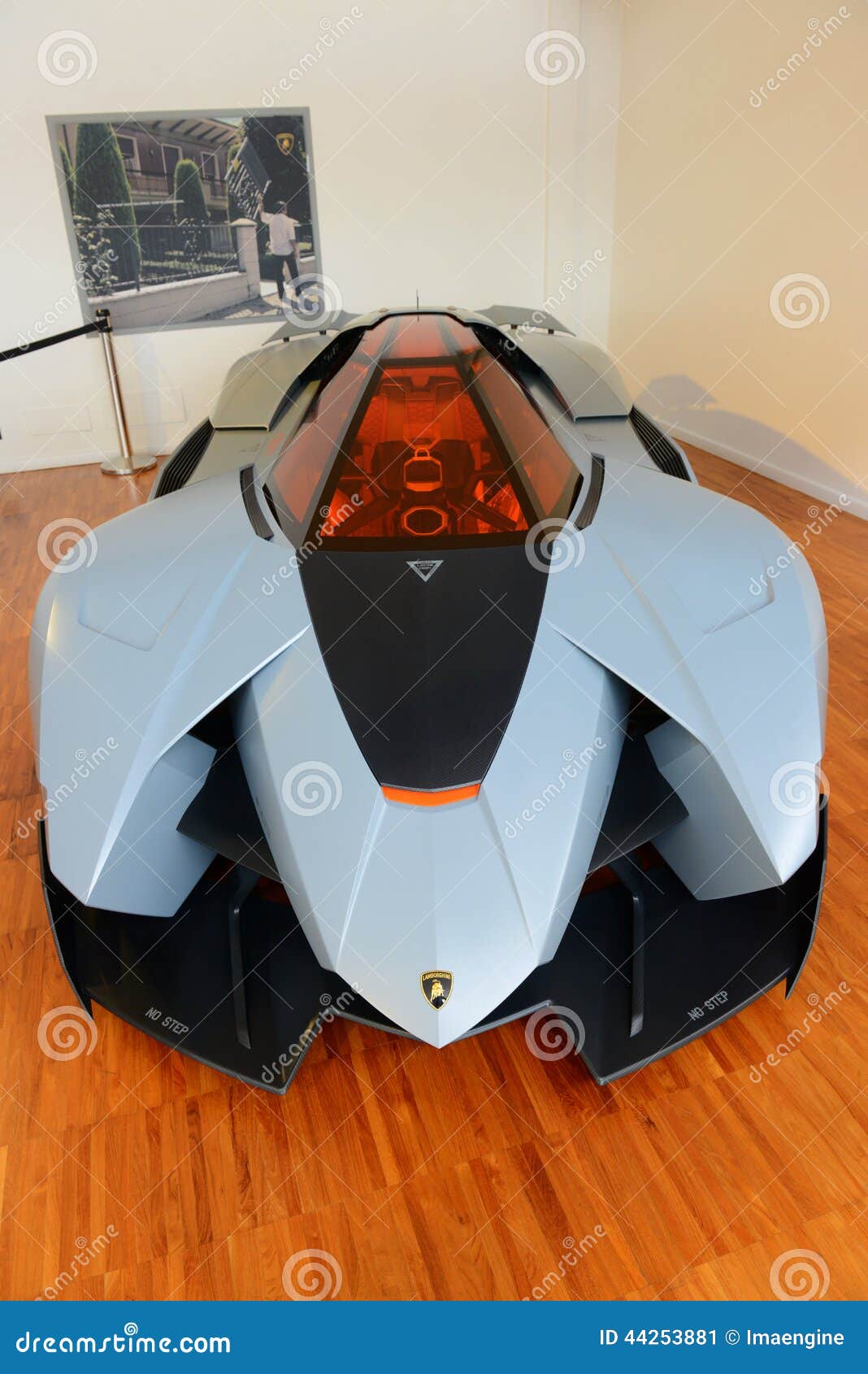 Lamborghini Egoista Prototype Editorial Photo - Image of history, drive:  44253881