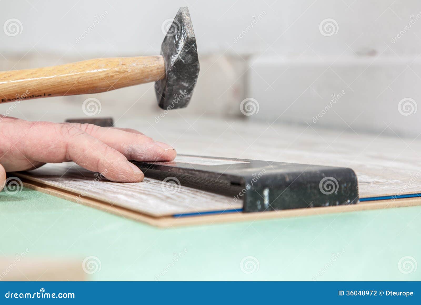 Laminate construction tool stock photo. Image of manual 36040972