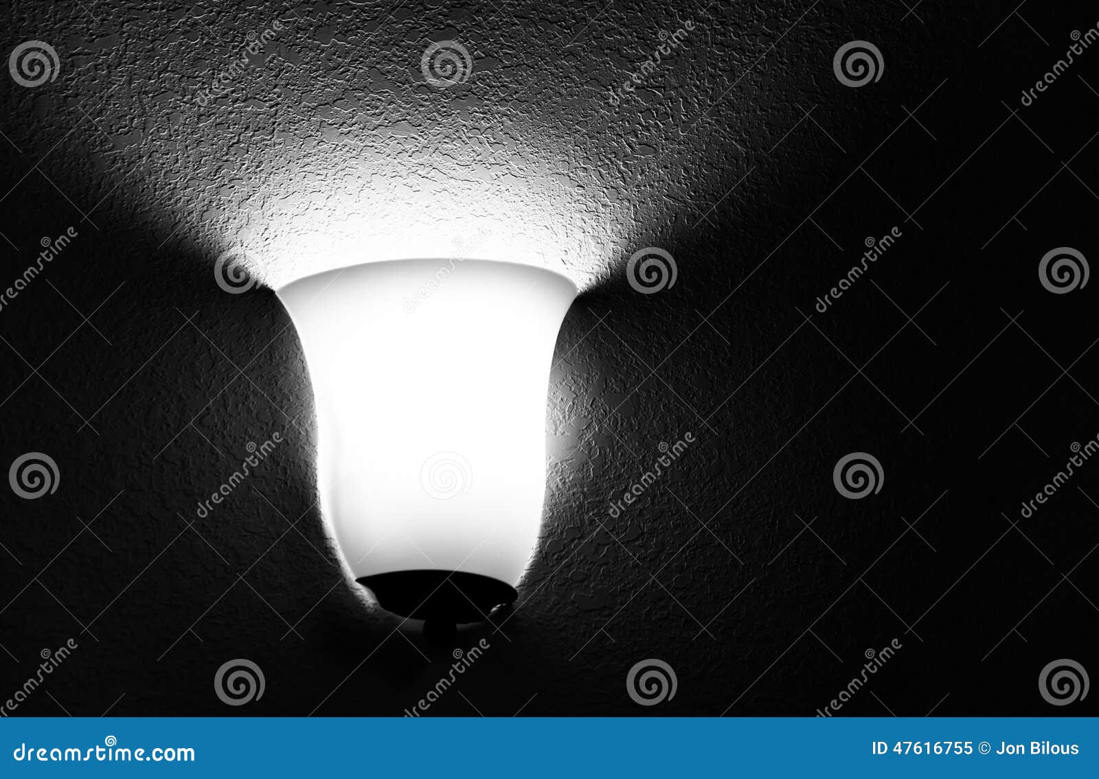Lamp in a hotel room. stock image. Image of simple, black 47616755