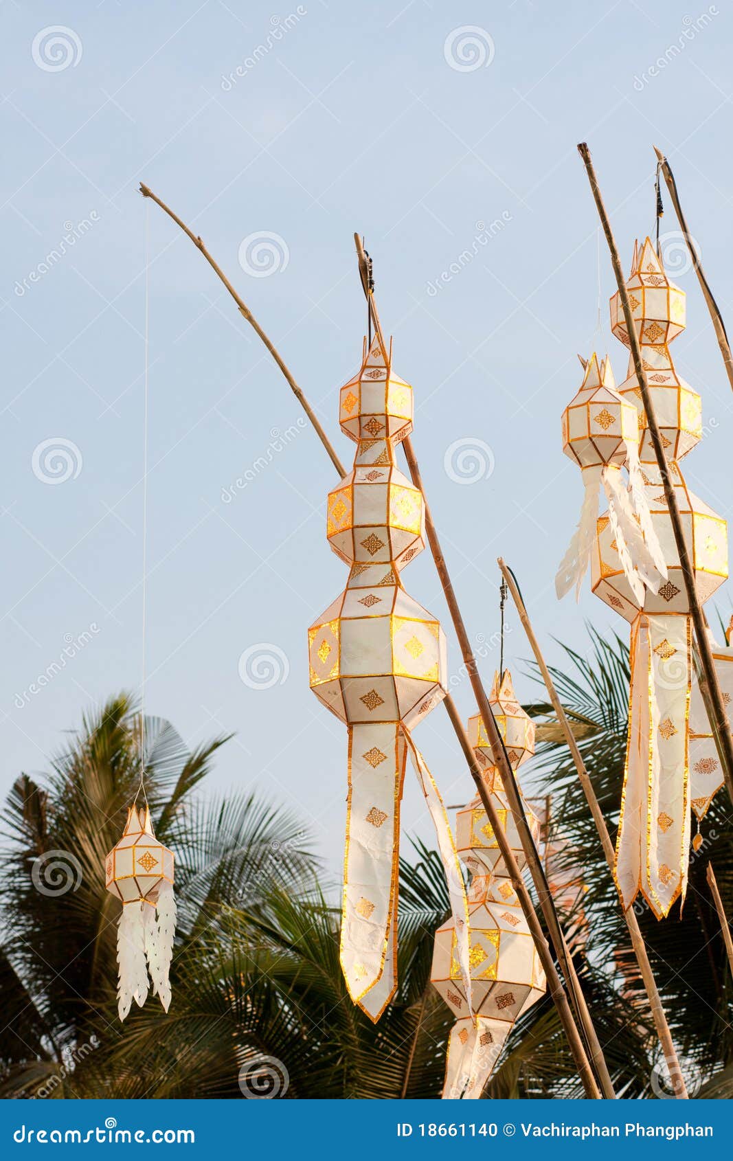 Lamp Lighting of Northern Thailand. Stock Photo Image of historical