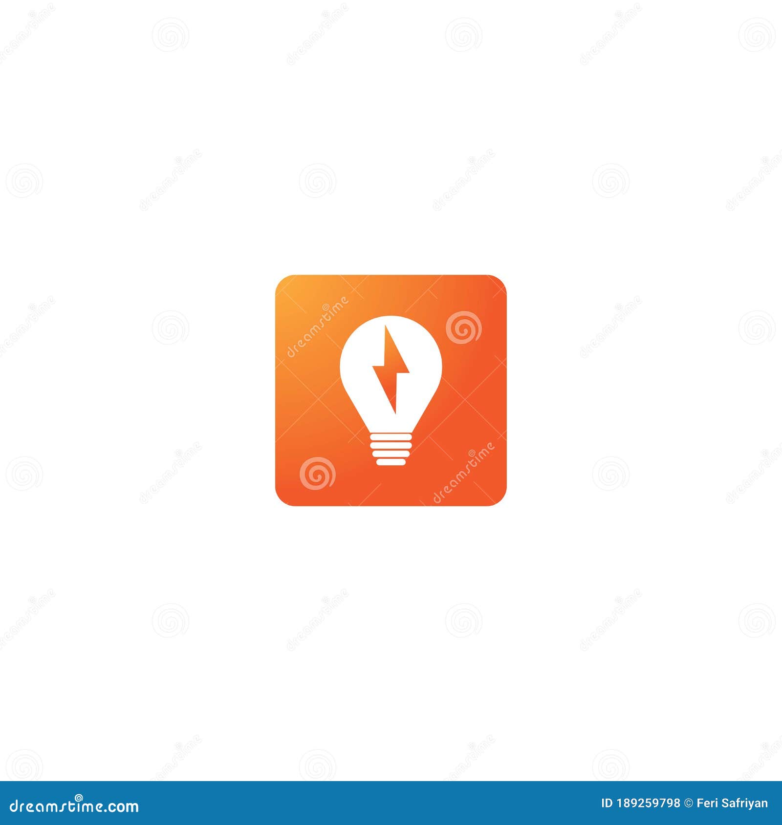 lamp logo  icon