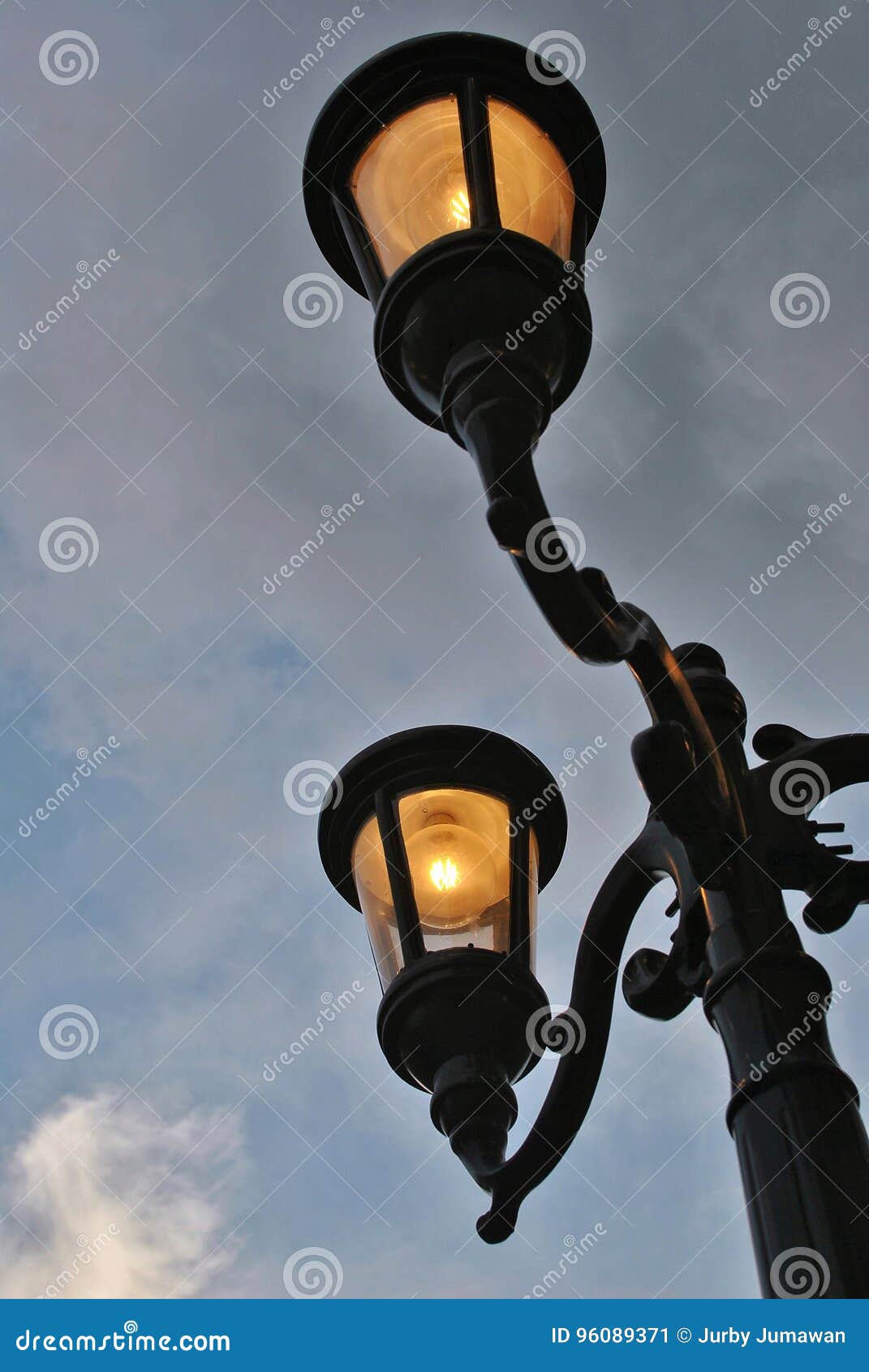 Lamp Post stock image. Image of inspired, metal, lamp 96089371