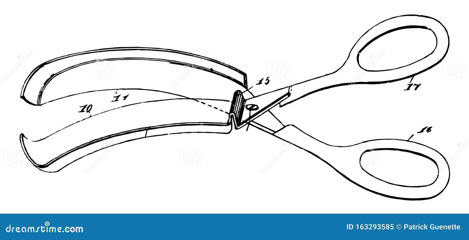 Lamp Trimmer, Vintage Illustration Stock Vector Illustration of vintage, engraved 163293585