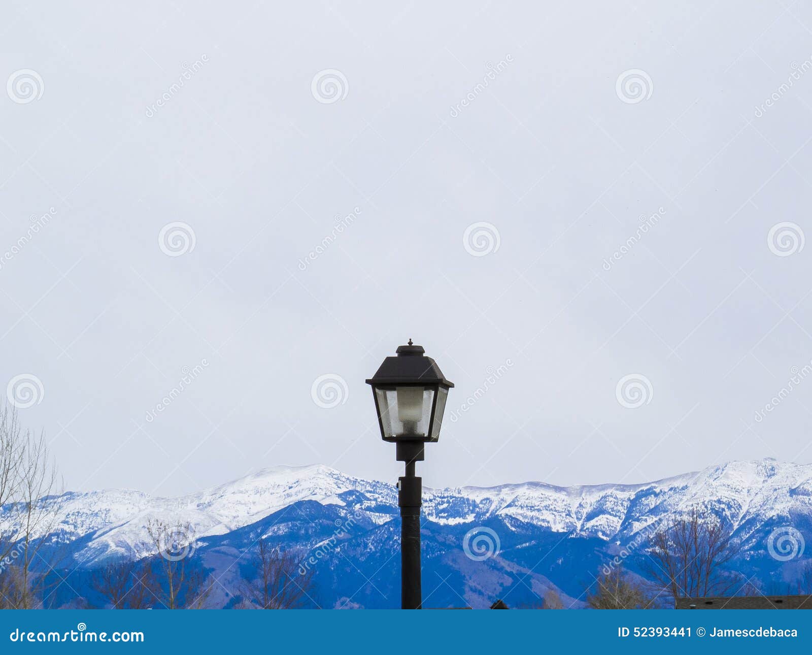 Lamp van Rocky Mountains. Een lamp die de manier leiden aan een vreedzame reis door Rocky Mountains