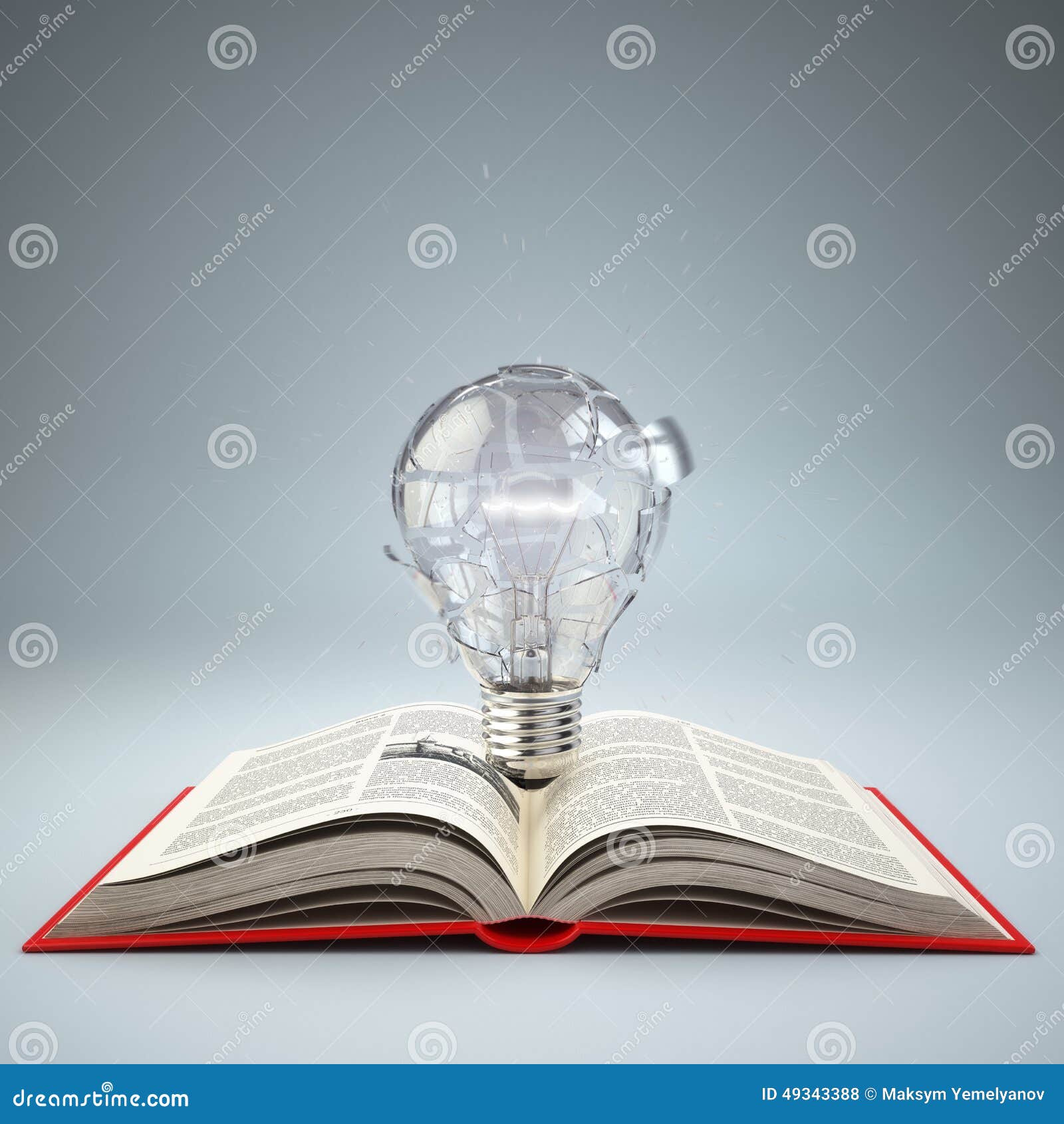 libro dà idee. leggero lampadina su un Aperto libro simboleggia  ispirazione. ideale per creativo concetti 29303088 Stock Photo su Vecteezy
