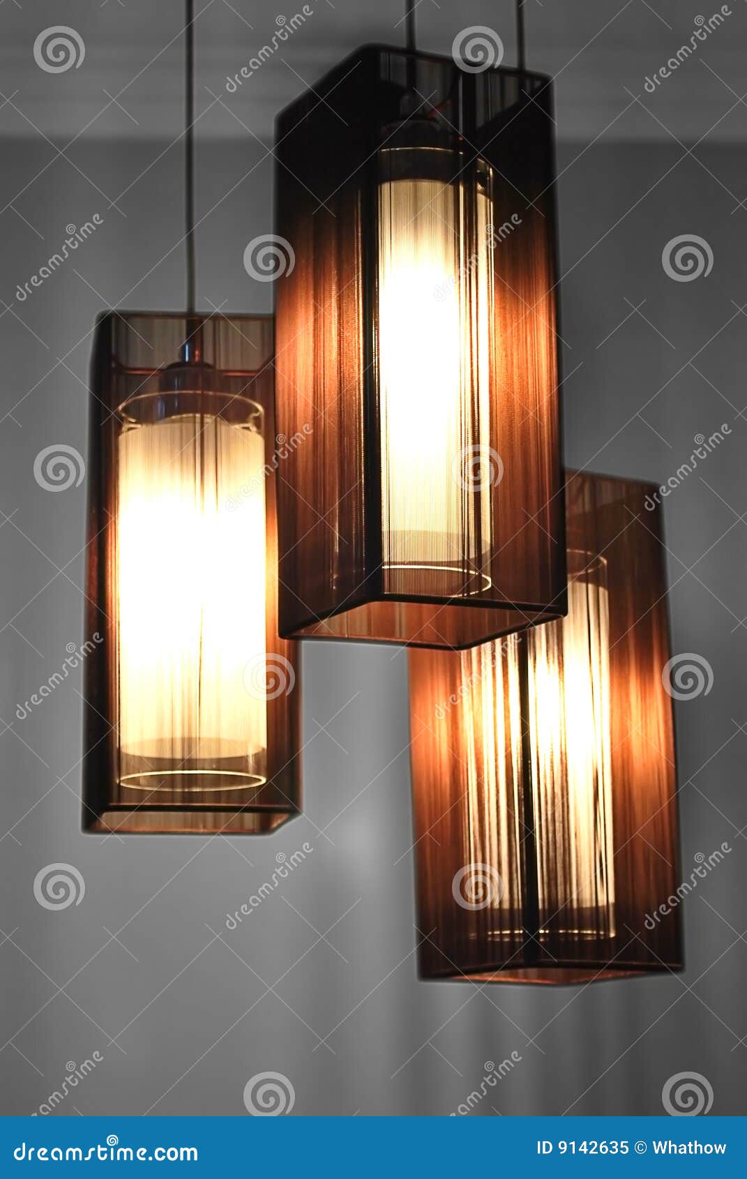 lamps with brown shades