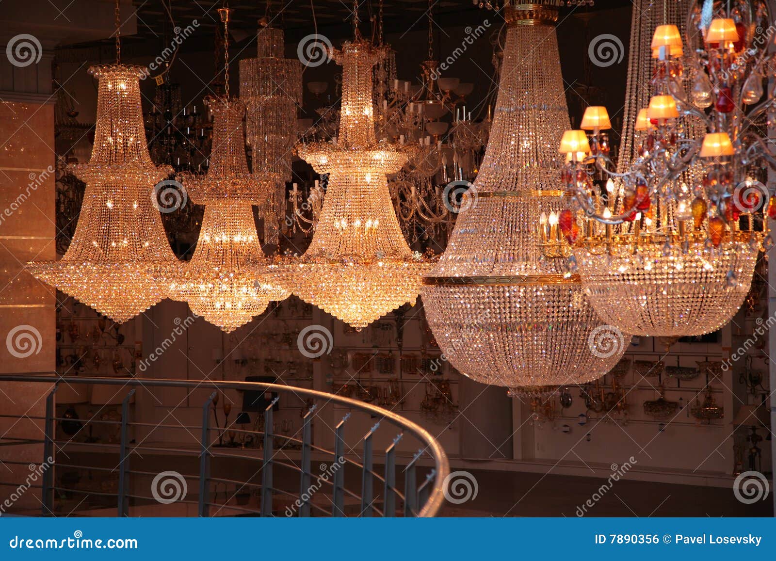 Lamps in store stock photo. Image of market, decoration 7890356