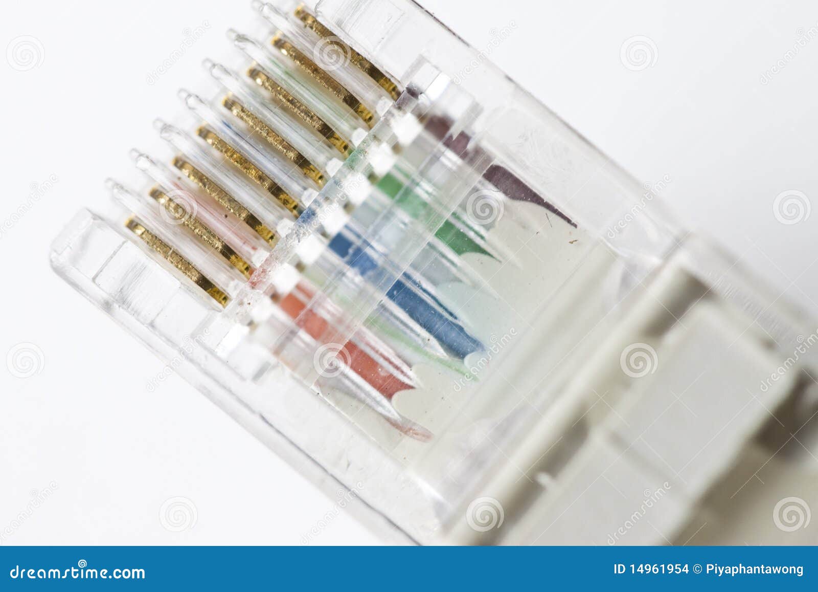 Lan cable stock photo. Image of computing, digital, 14961954