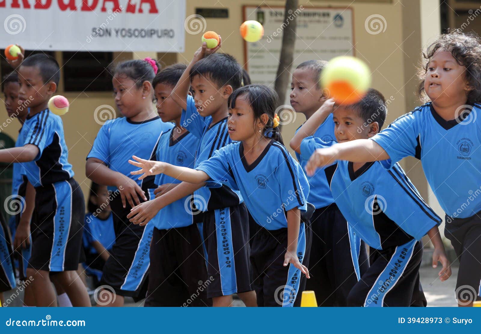 Lance una bola foto de archivo editorial. Imagen de elemental 39428973