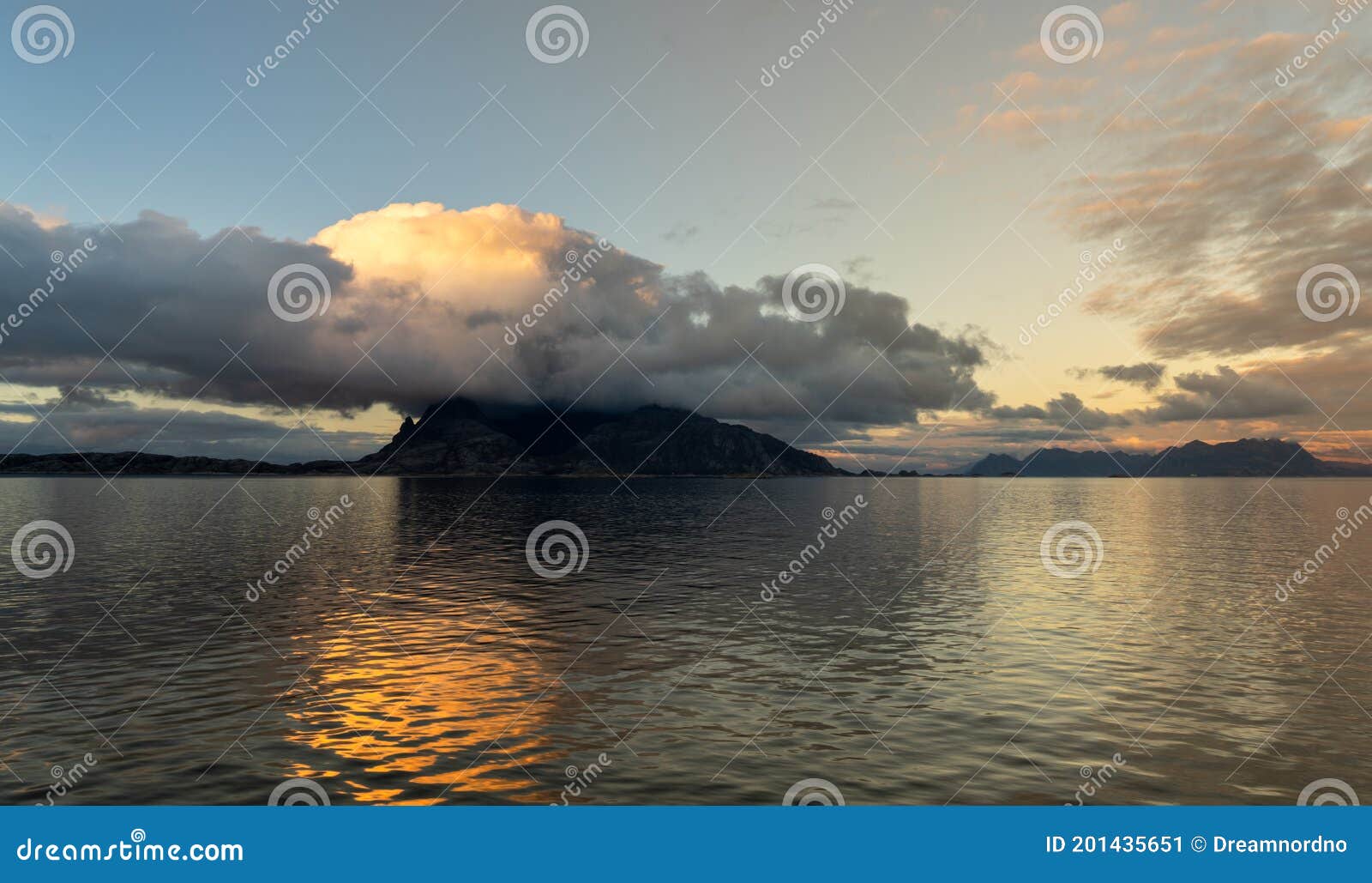 landegode island in bodo in nordland, norway