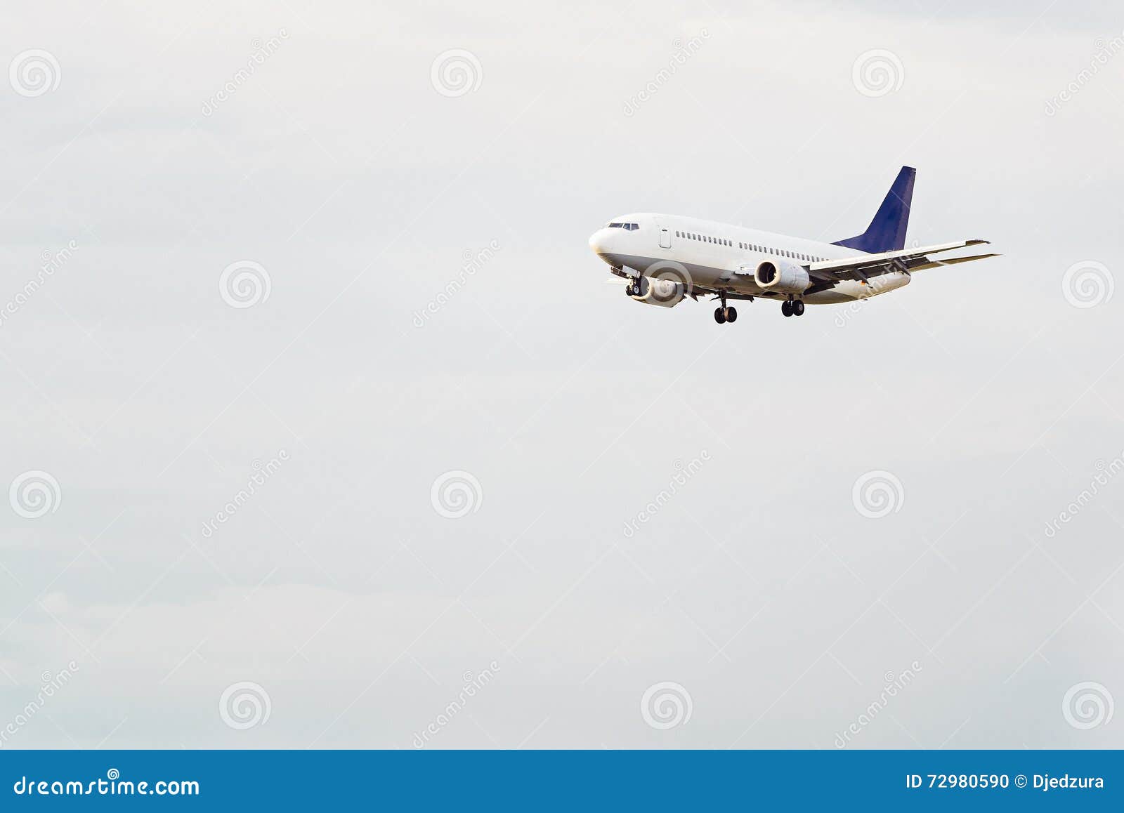 Landing or Taking Off Passenger Airplane Stock Photo Image of chassis