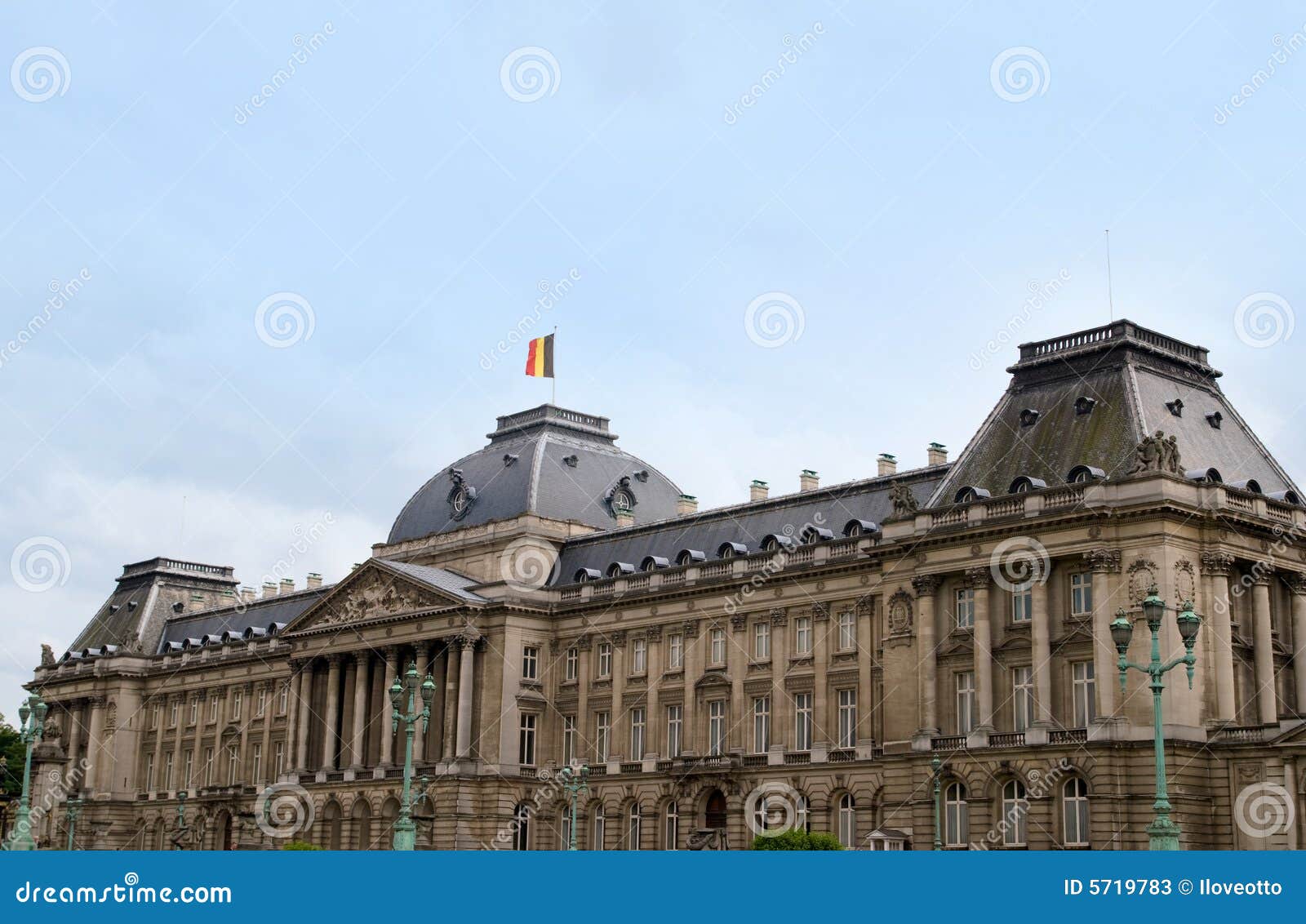 Landmark of Brussels stock image. Image of landmark, antique 5719783