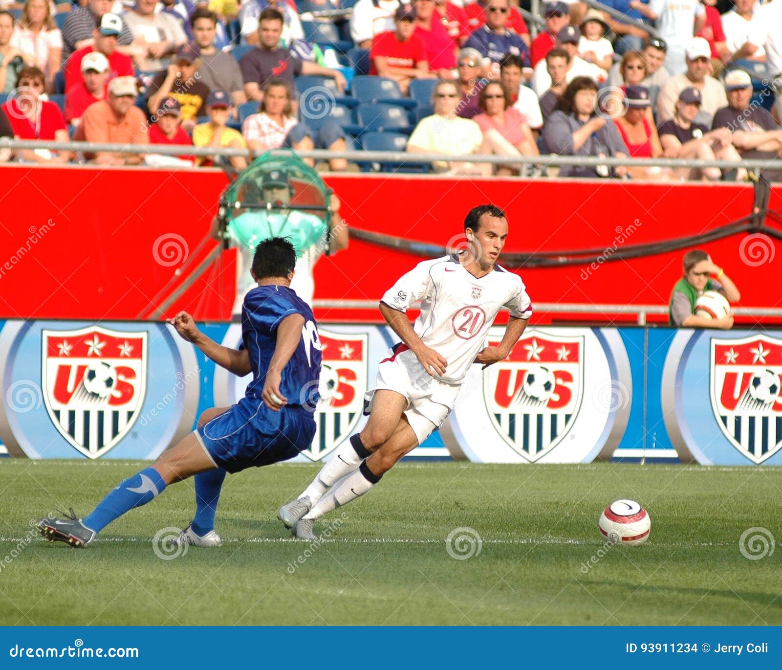 Landon Donovan imagen de archivo editorial. Imagen de patrocinador ...