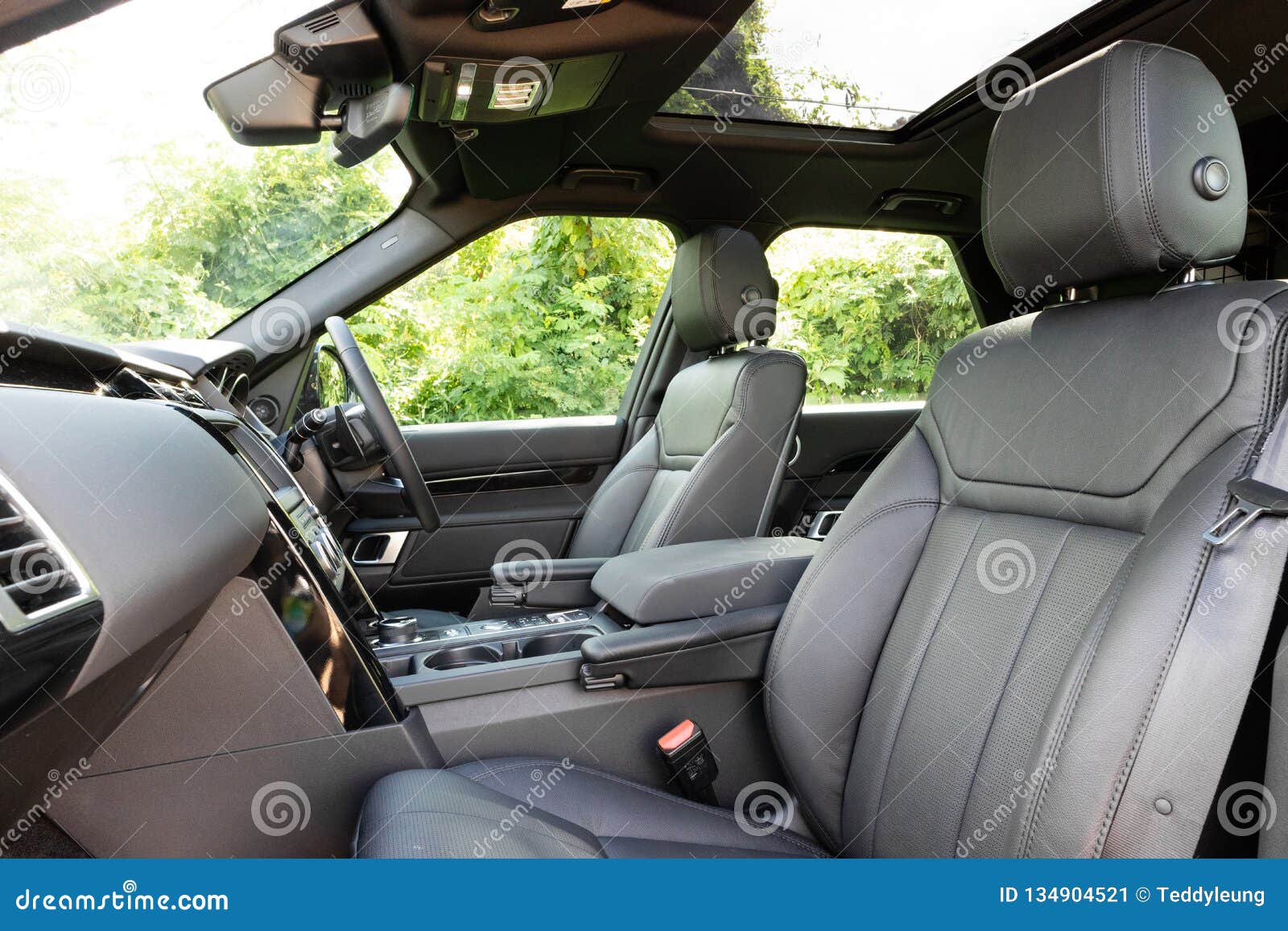 Landrover Discovery 2018 Interior Editorial Photo Image Of