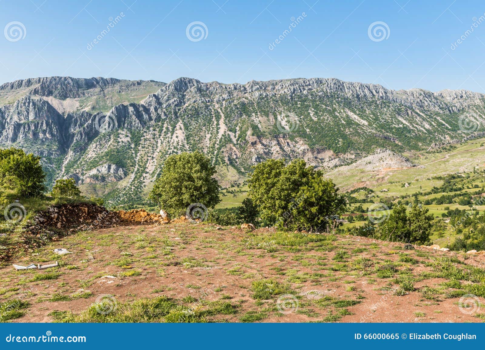 landscape, adiyaman province, east turkey