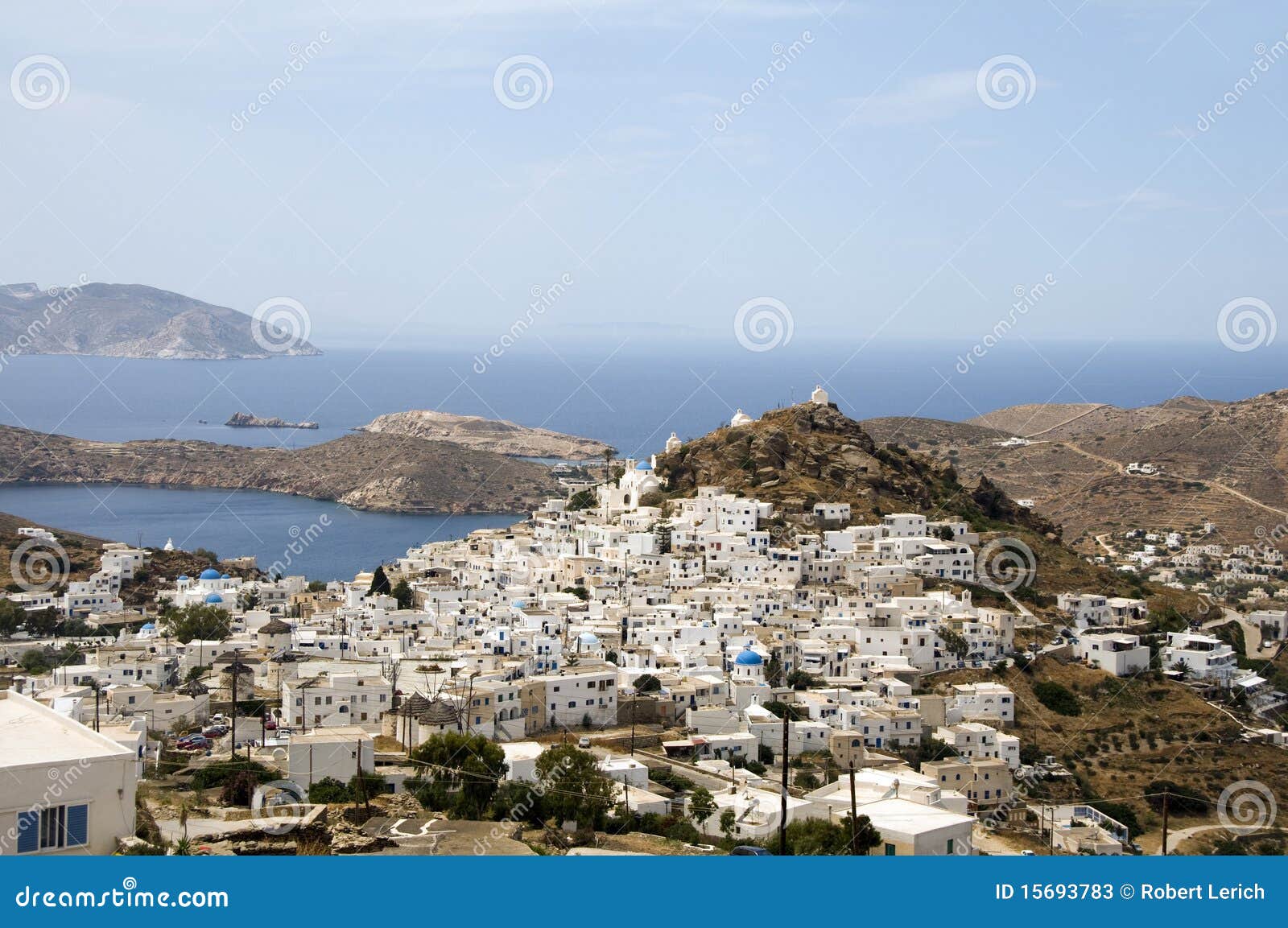 landscape aegean sea ios cyclades