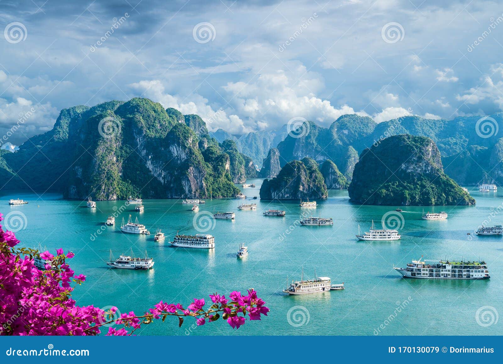 landscape with halong bay