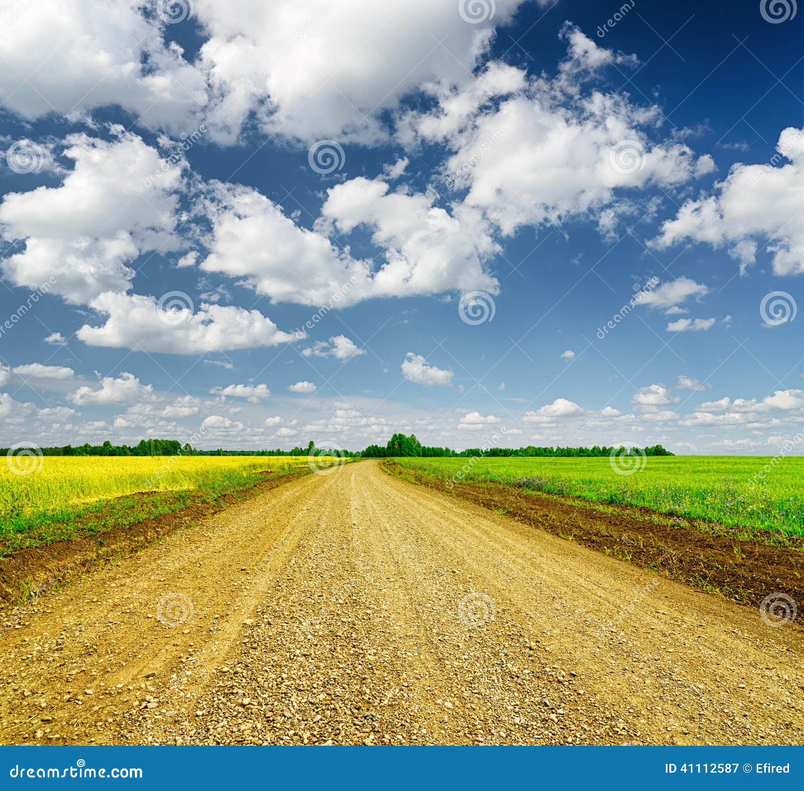 Blue Sky And Ground Road Stock Image Image Of Land Environment 41112587