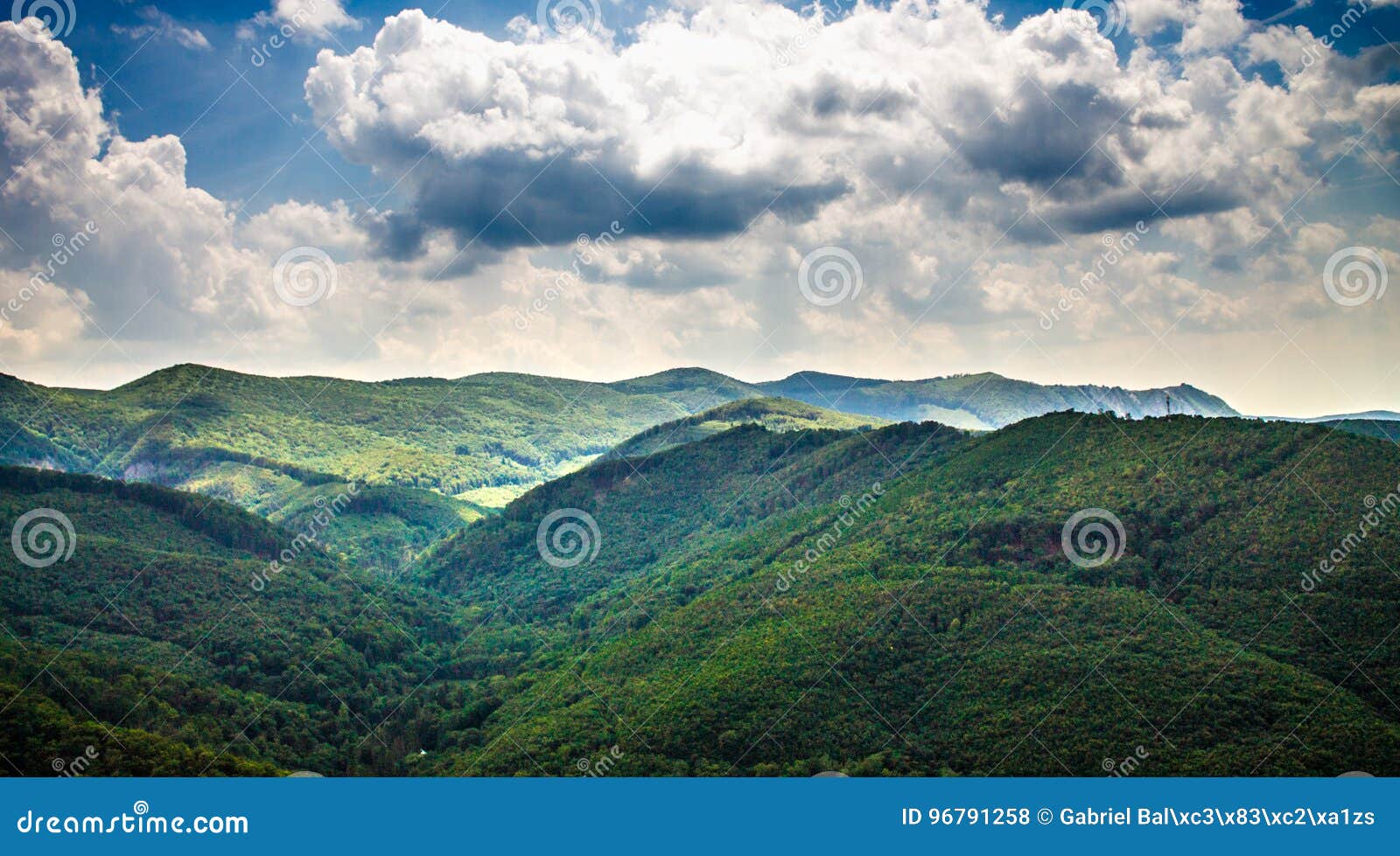 landscape from a famous hiking spot.