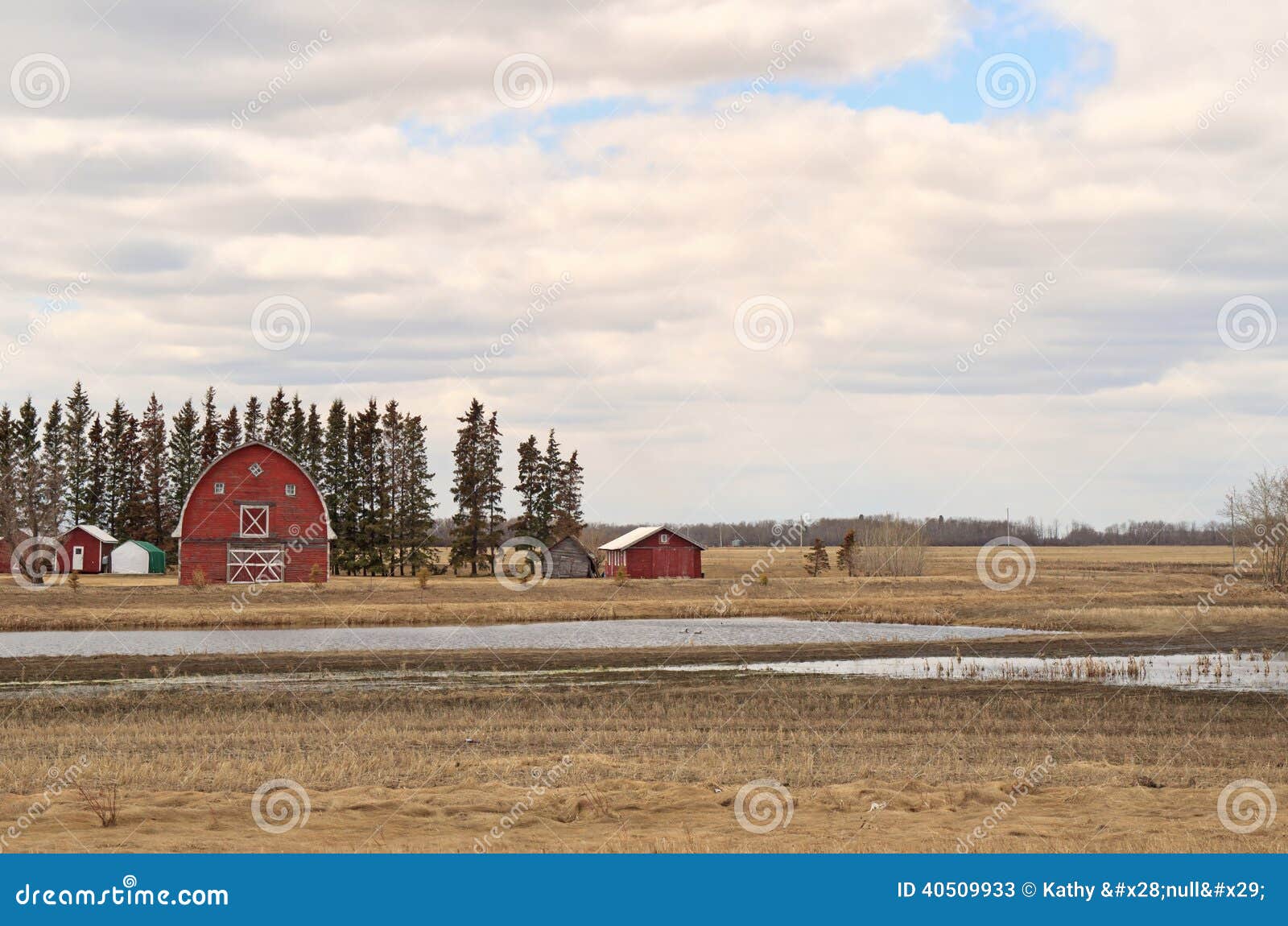 Landscape Of A Farmyard Stock Image Image Of Shelter 40509933