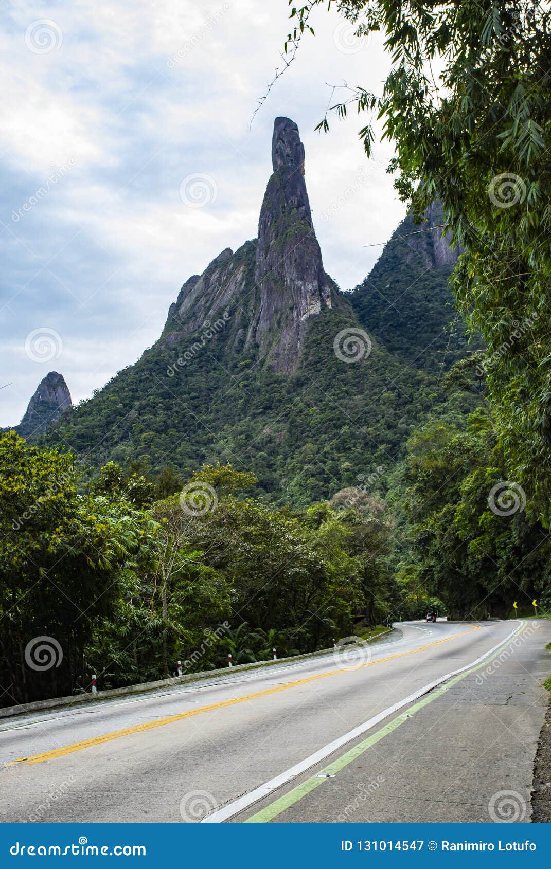 Landscape Finger of God. Located Near the Town of Teresopolis, State of ...