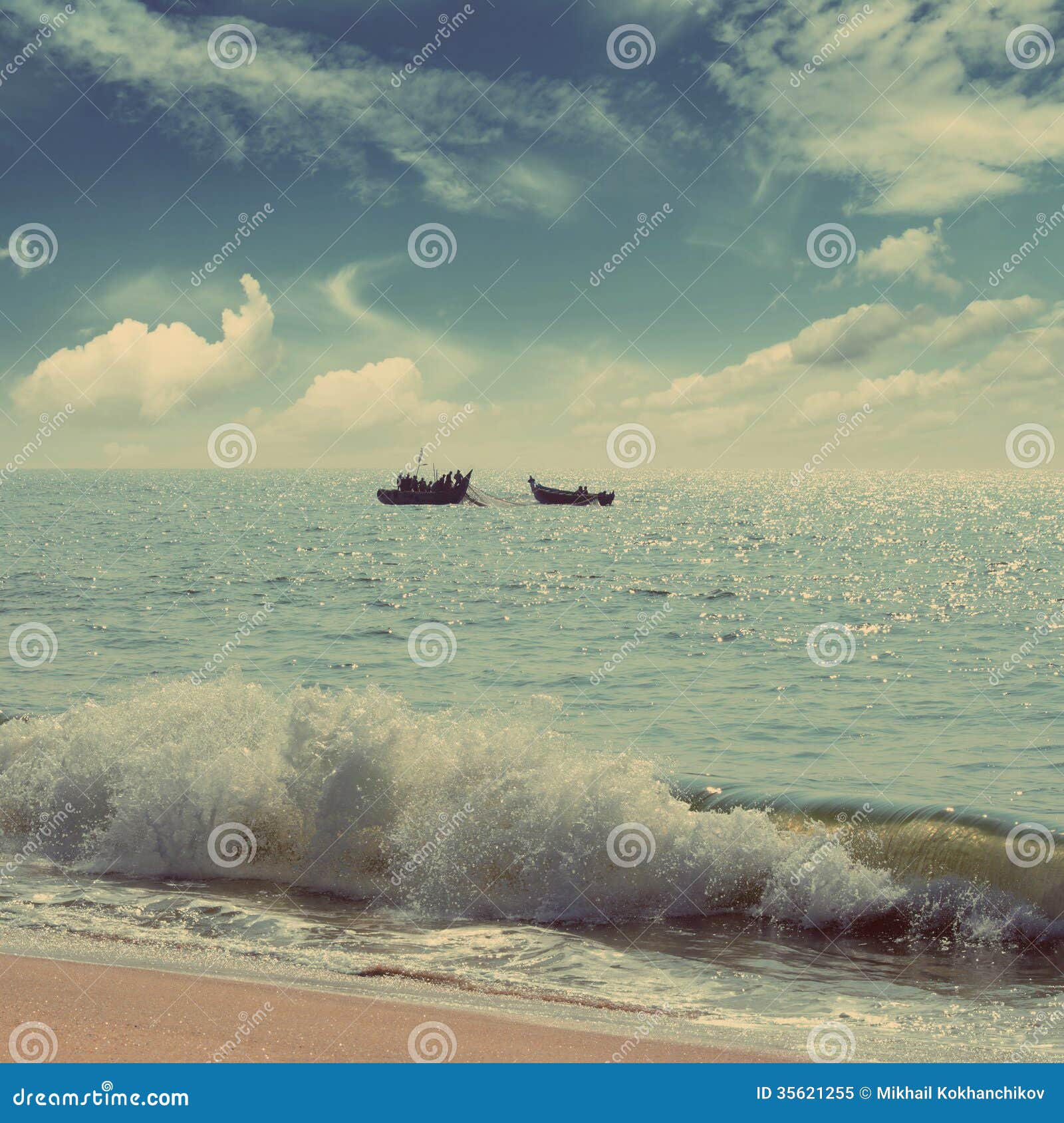 under sea vintage scene under sea vintage scene