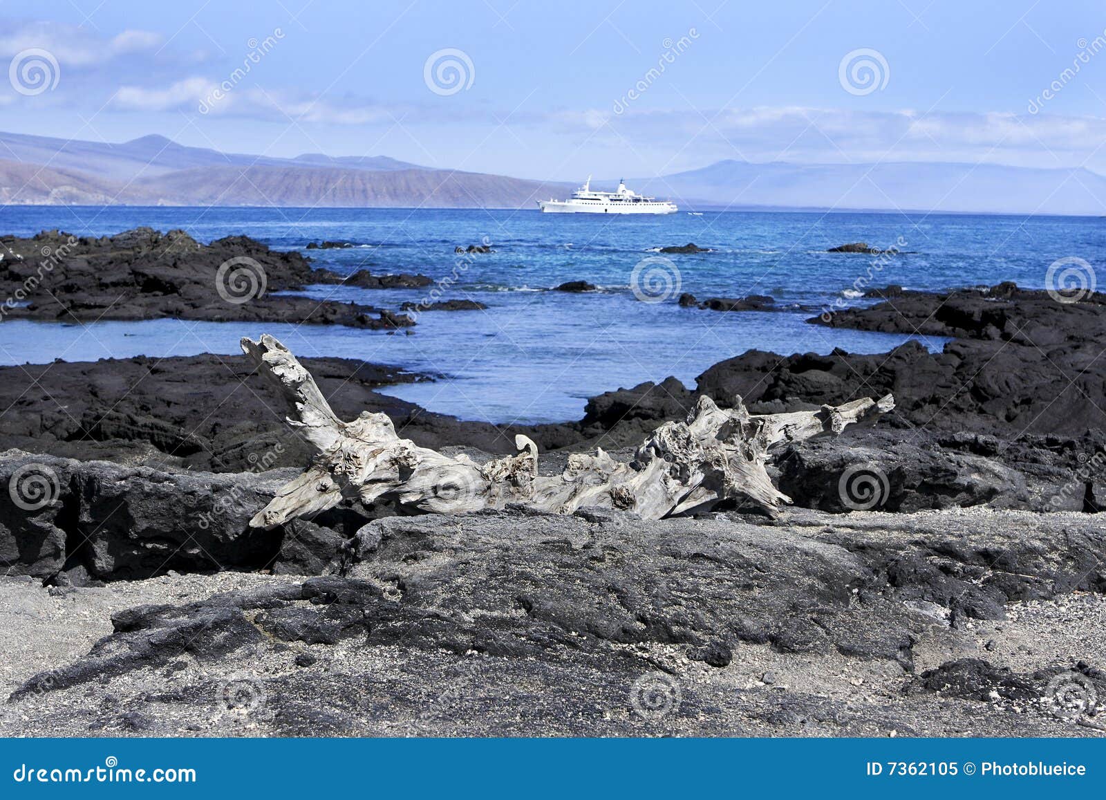 landscape of the galapagos islands