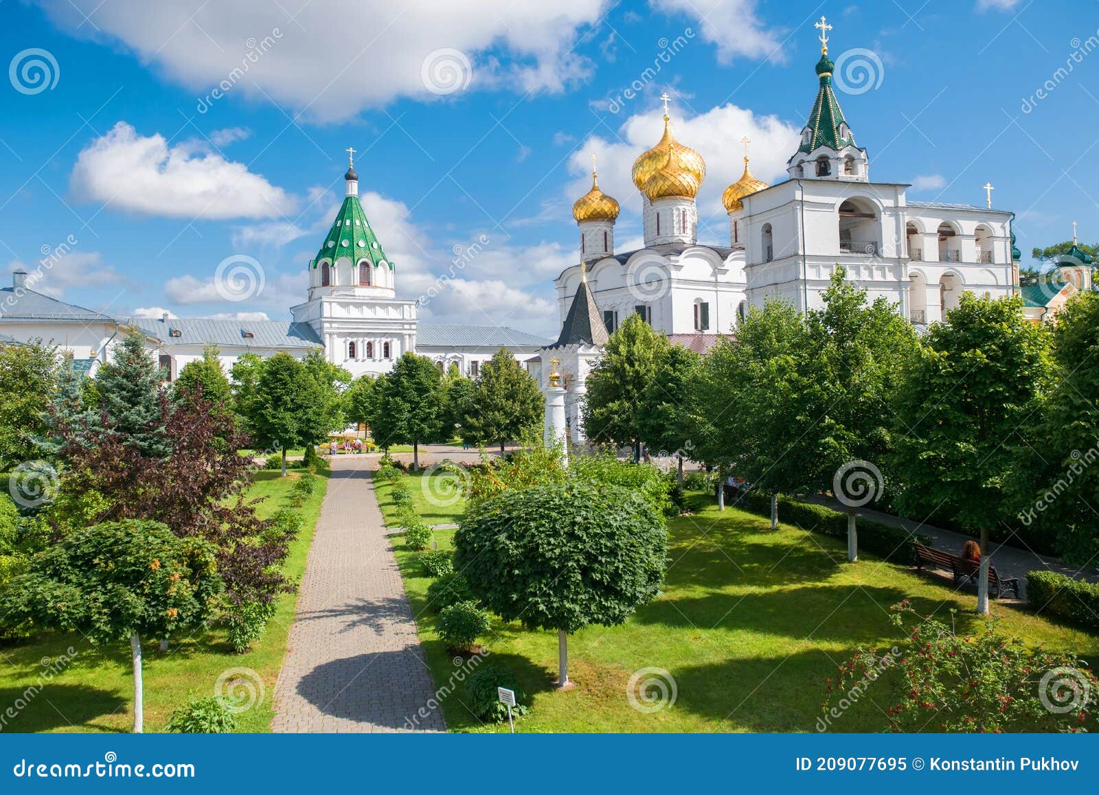 landscape of the ipatiev monastery