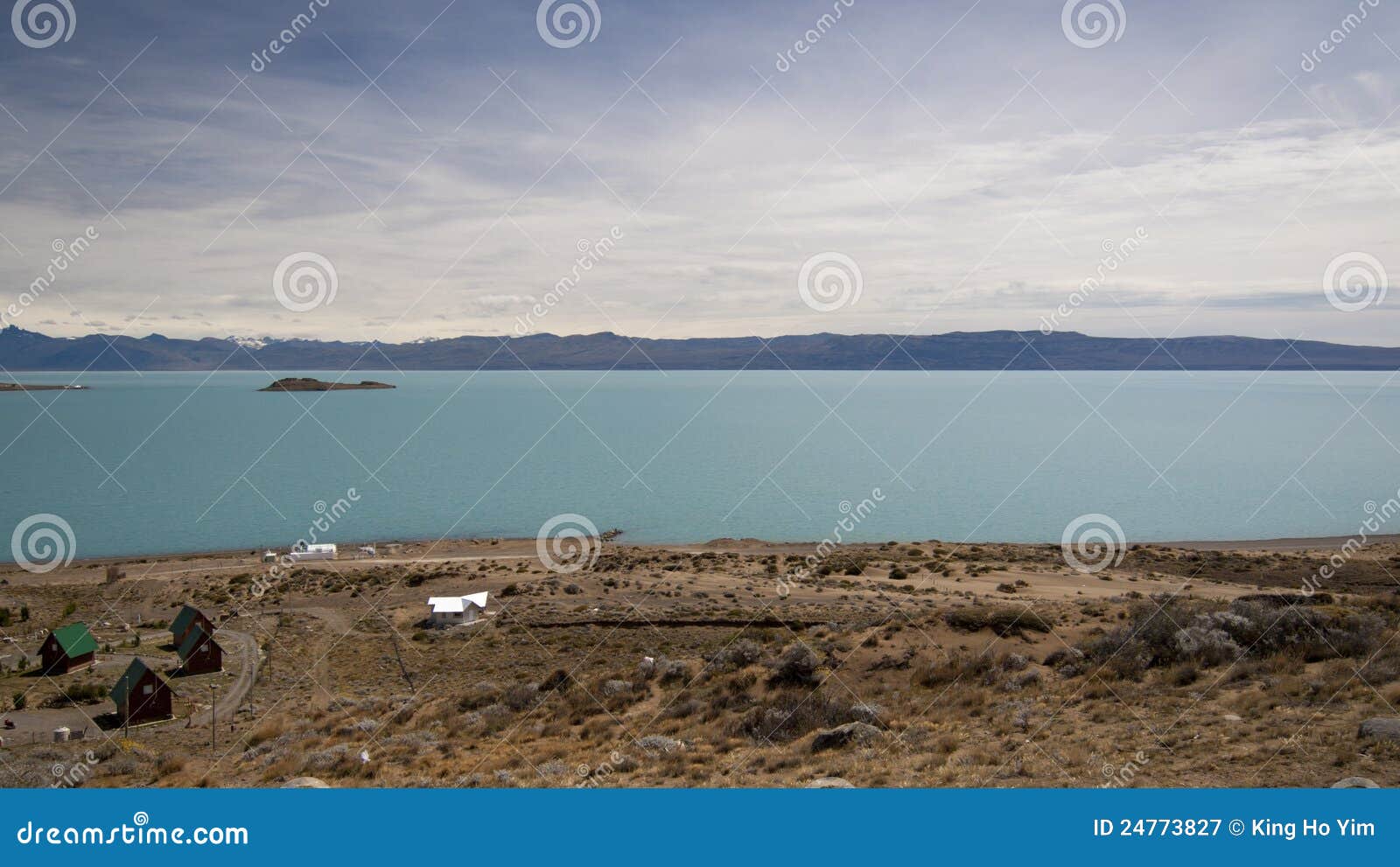 landscape in la calafate, argentina