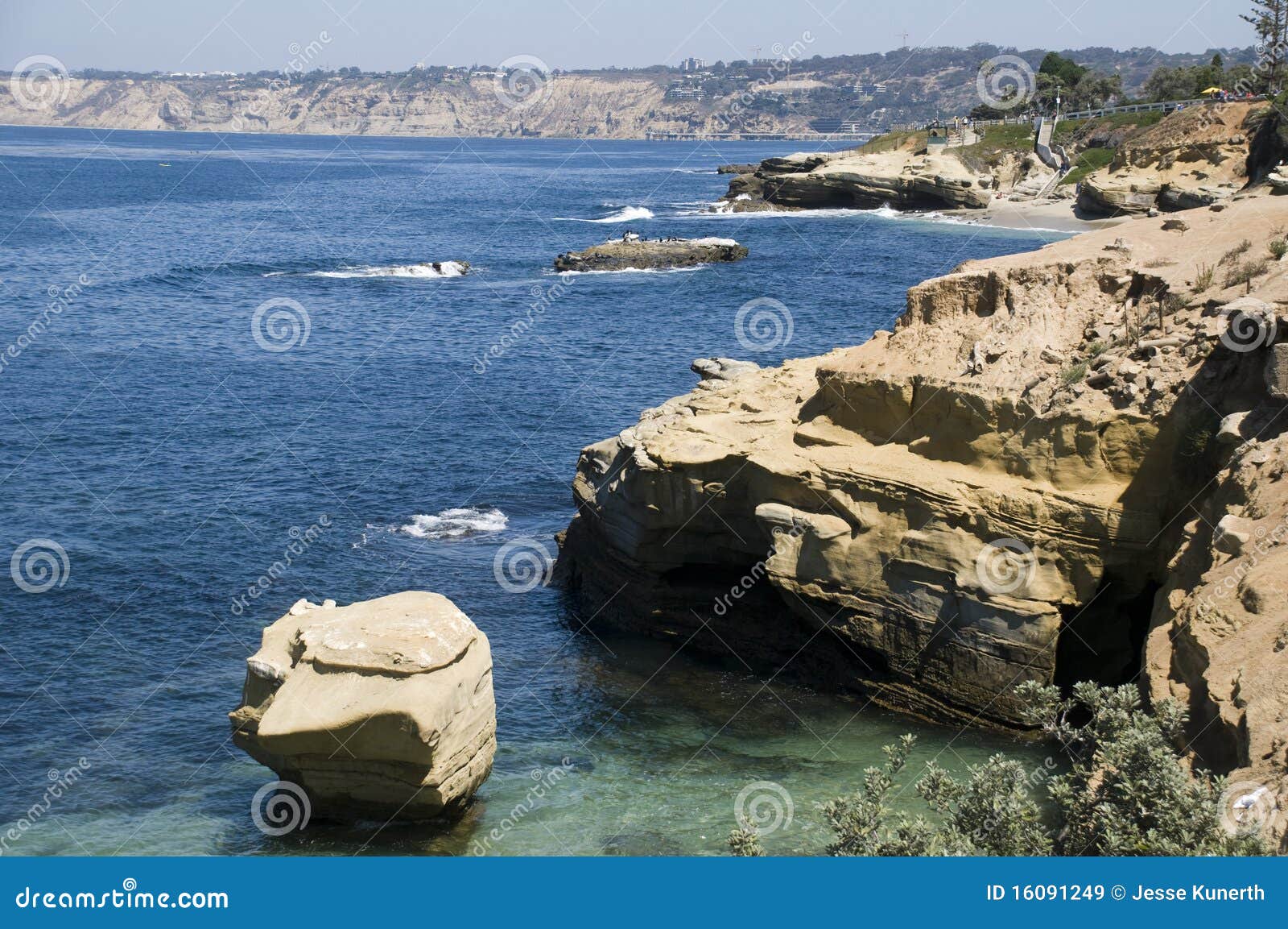 Landscape in La Jolla, California Stock Image Image of pacific