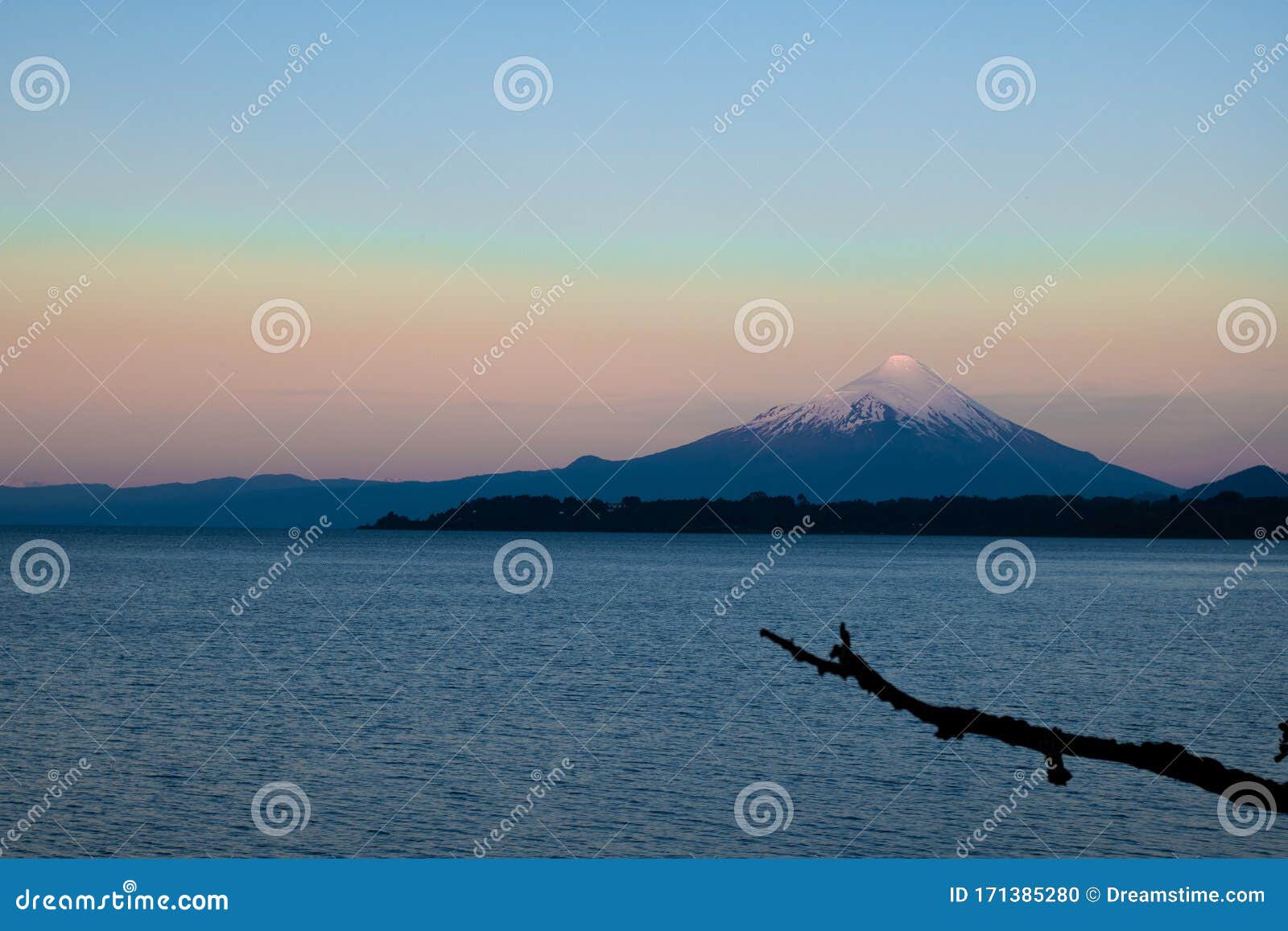 landscape, nature, volcan volcano lake lakes ocean