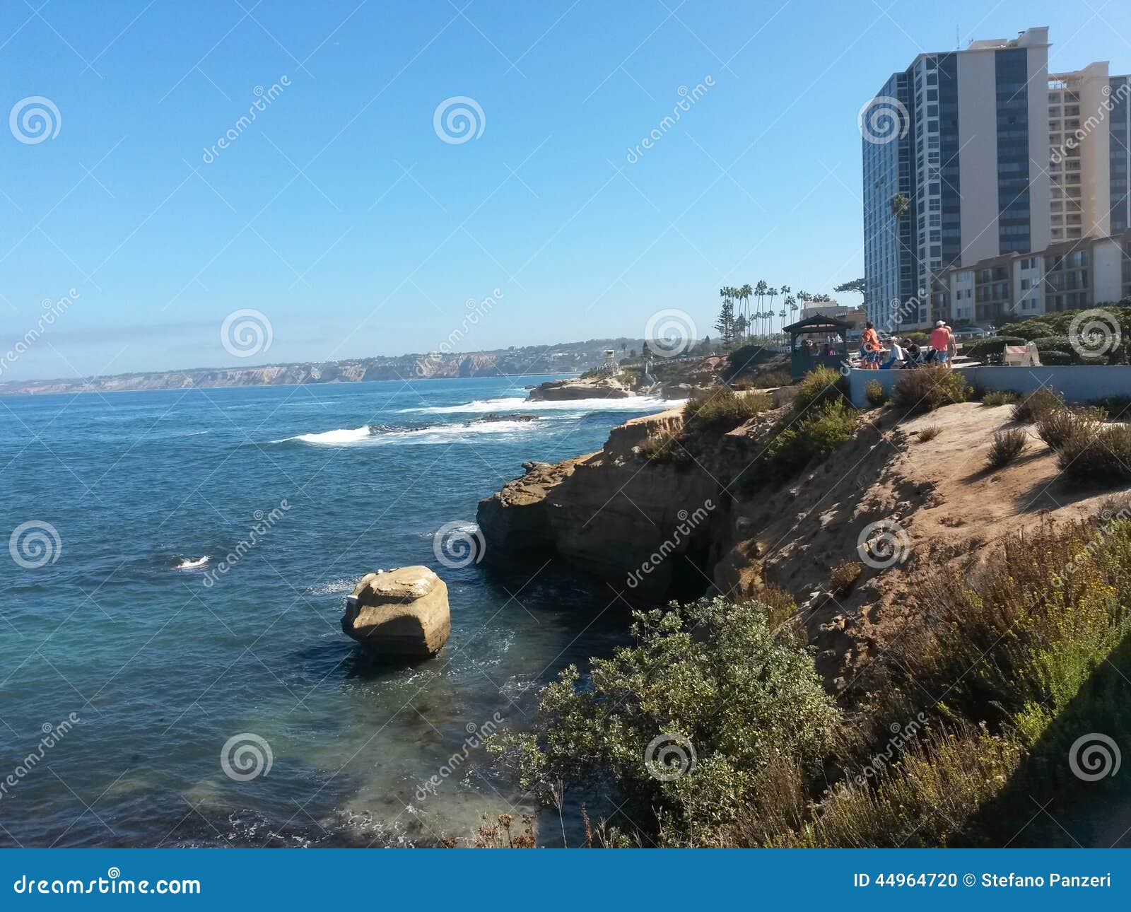 Landscape over La Jolla stock photo. Image of landscape 44964720