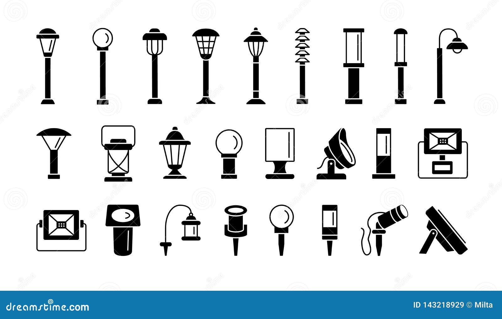 Landscape Path Lights for Patio, Deck & Yard. Outdoor Garden Lighting