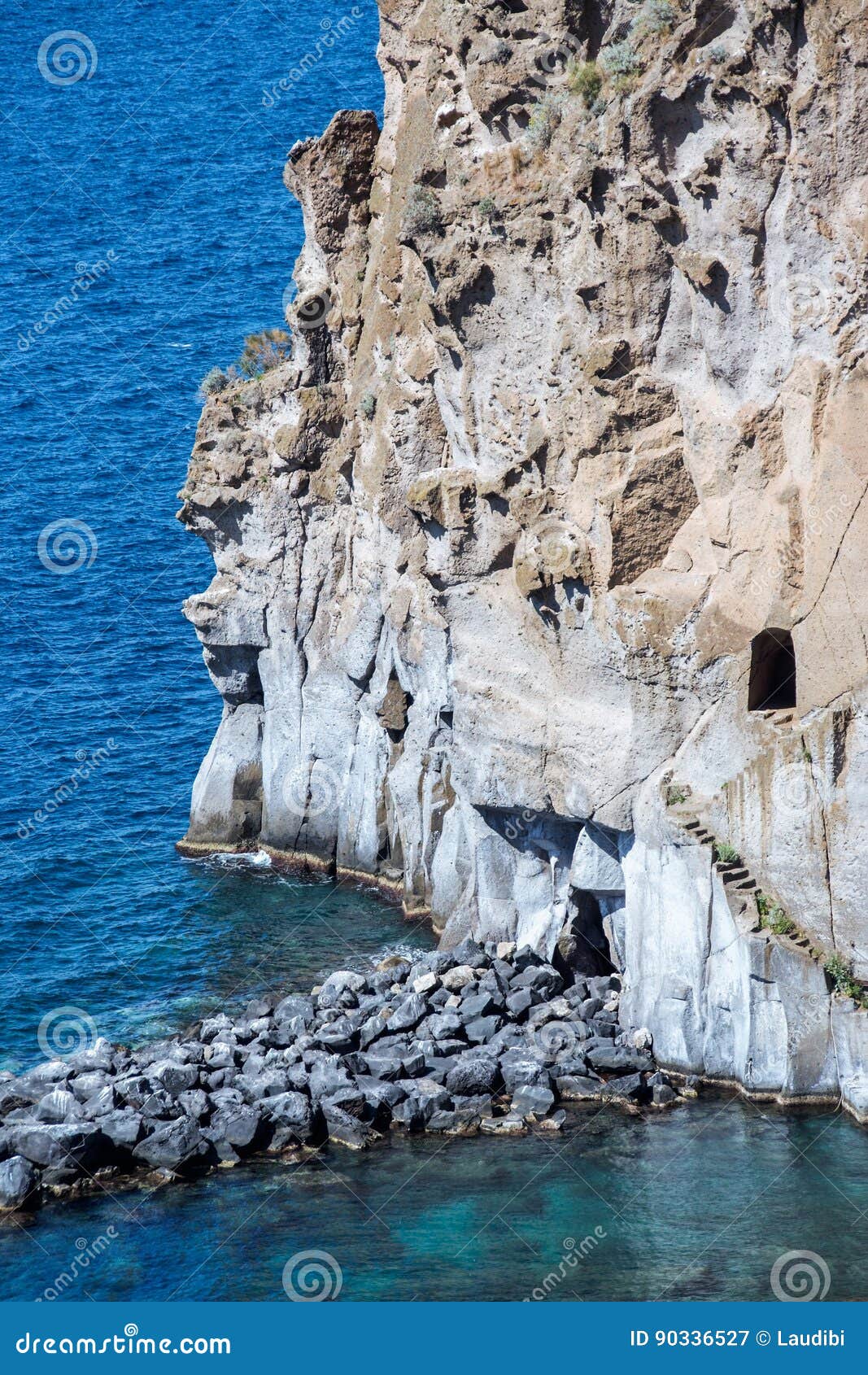 Landscape Of Peninsula Sorrentina Stock Image Image Of Coastline Rock