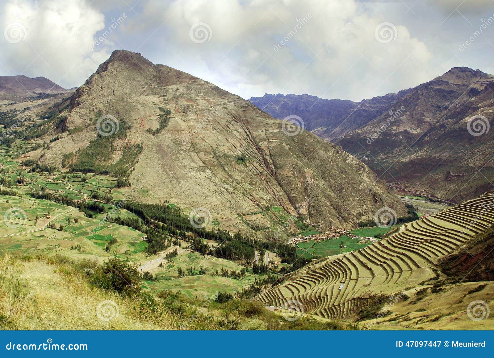 Landscape in Peru stock image. Image of beauty, peru 47097447